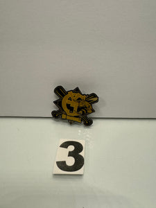 Bee Baseball Pin