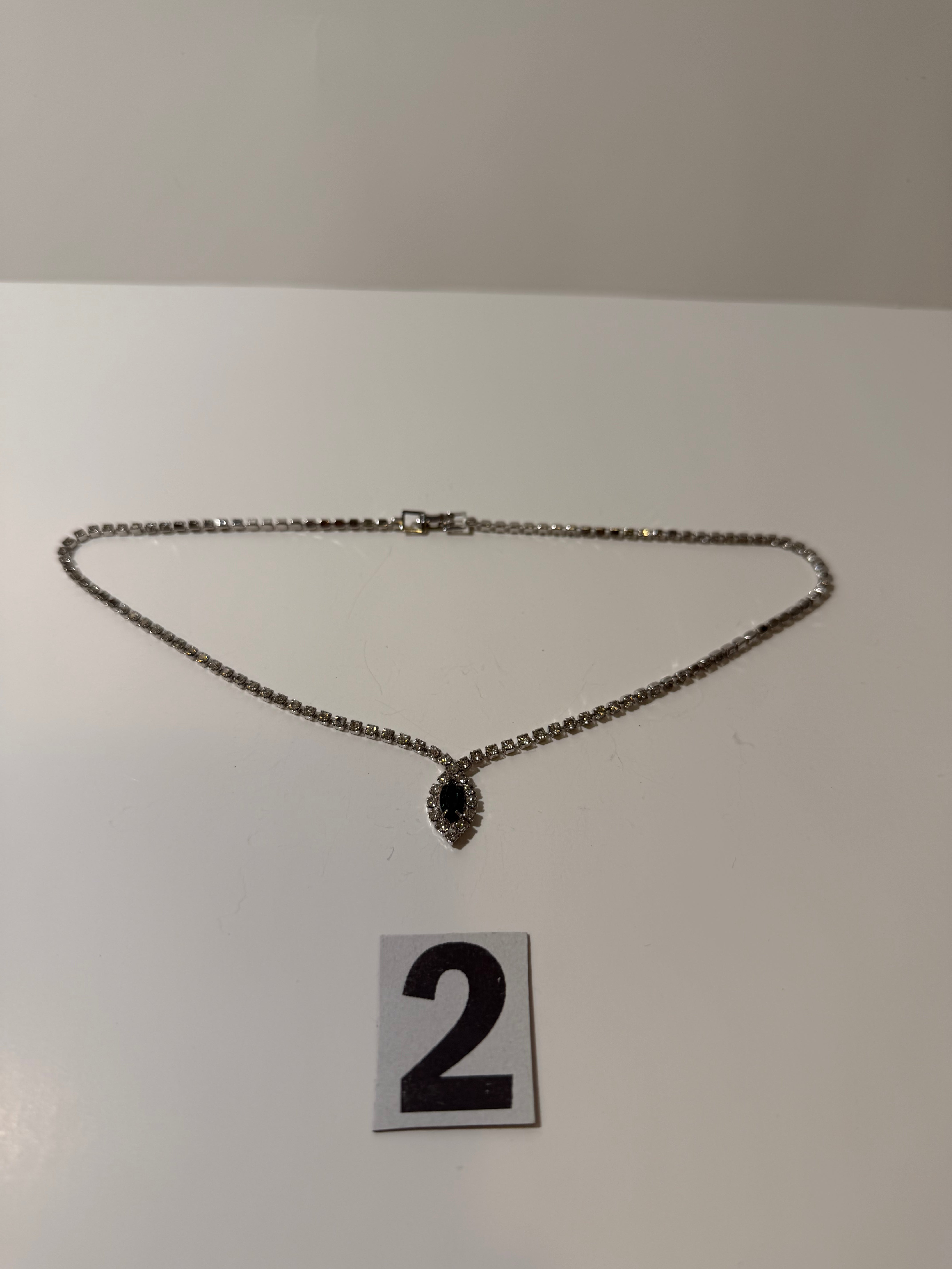 Chrome & Green Necklace