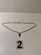 Load image into Gallery viewer, Chrome &amp; Green Necklace
