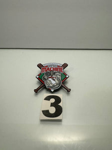 Mean Machine Baseball Pin