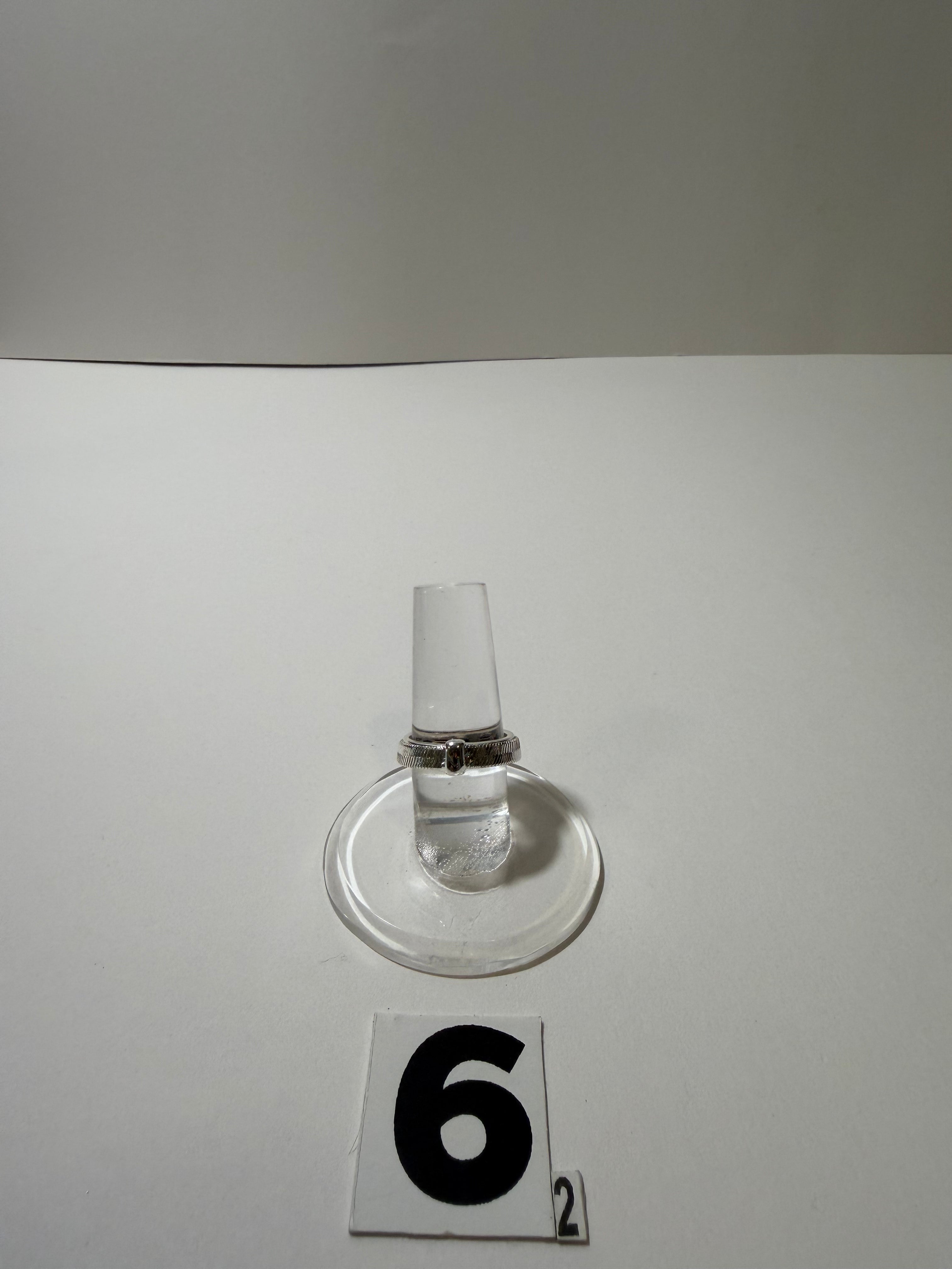 Chrome Nine West Ring