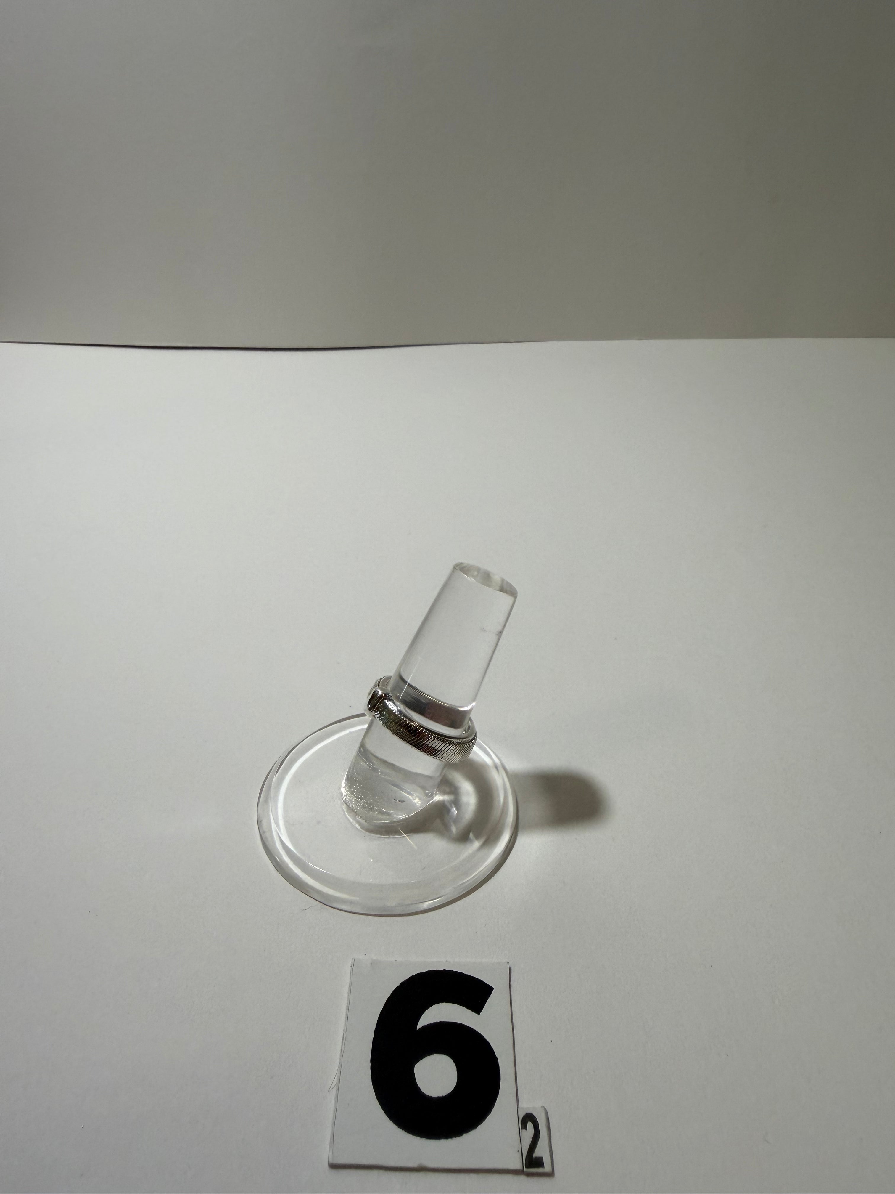 Chrome Nine West Ring