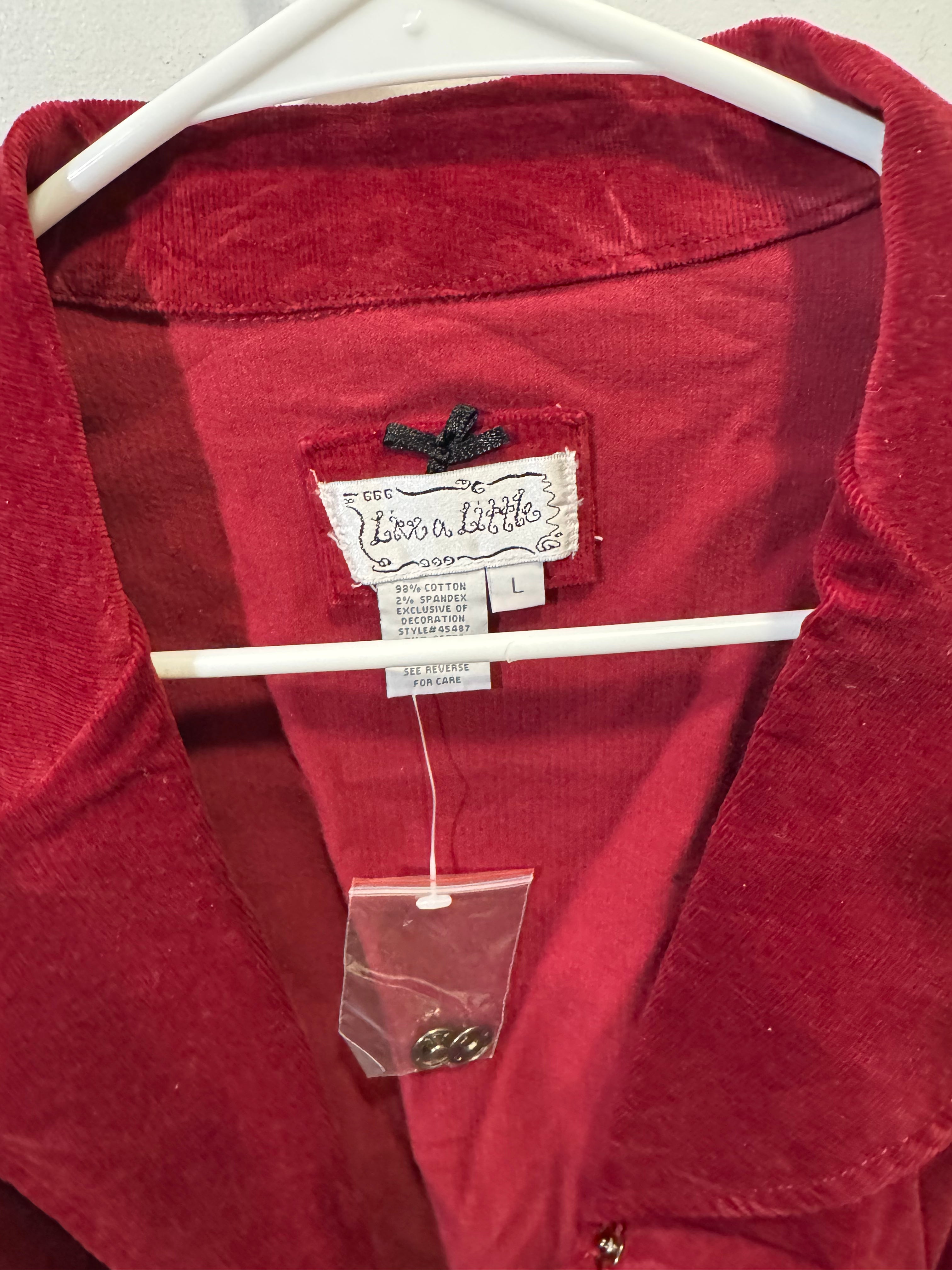 Women’s L Live A Little Jacket