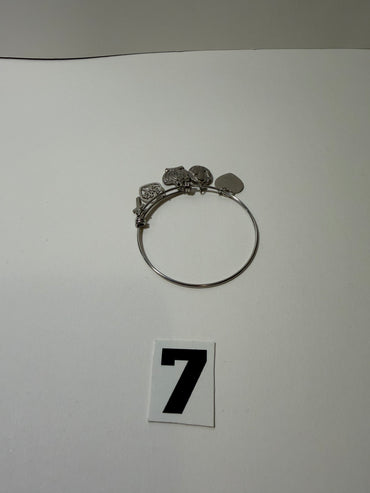 Chrome Charm Bracelet