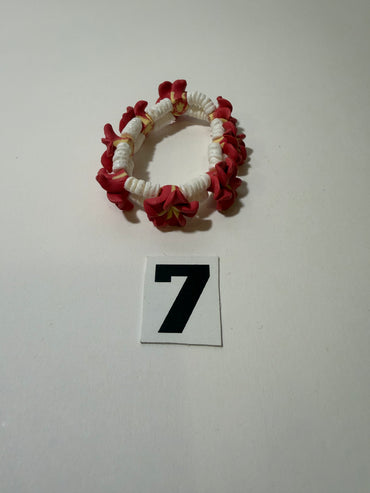 Pink Flower Bracelet