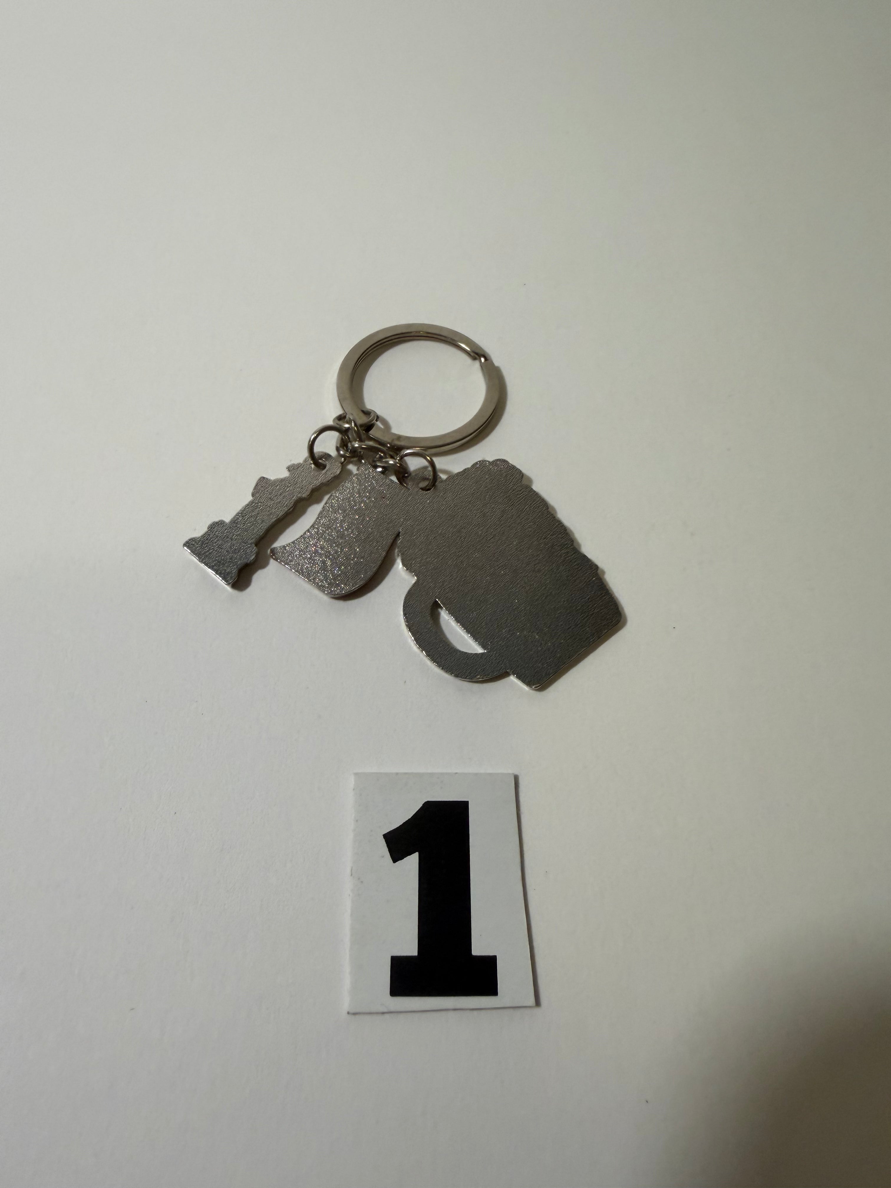 Colorful New York Keychain Charm