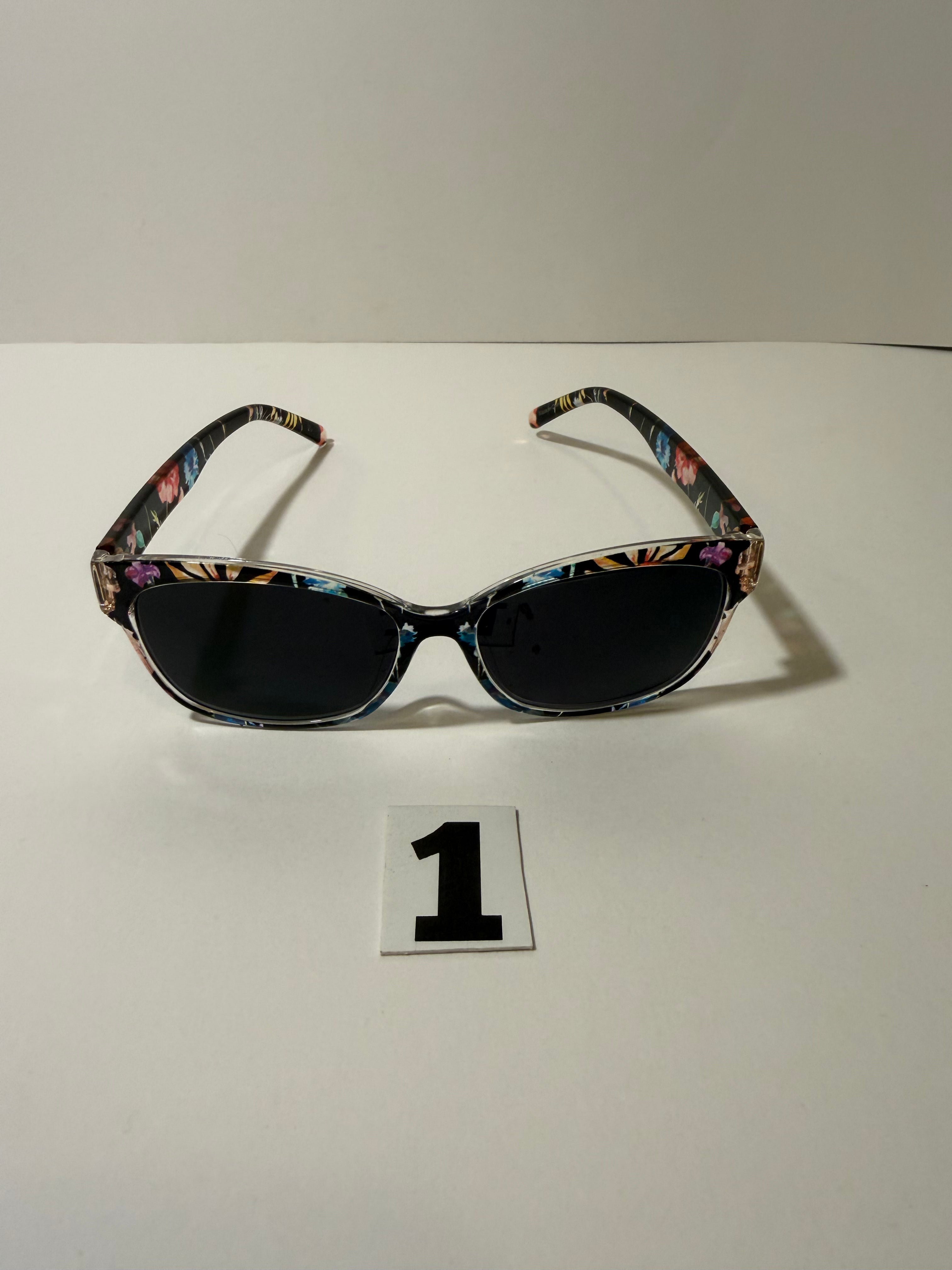 Multicolored Flower Sunglasses