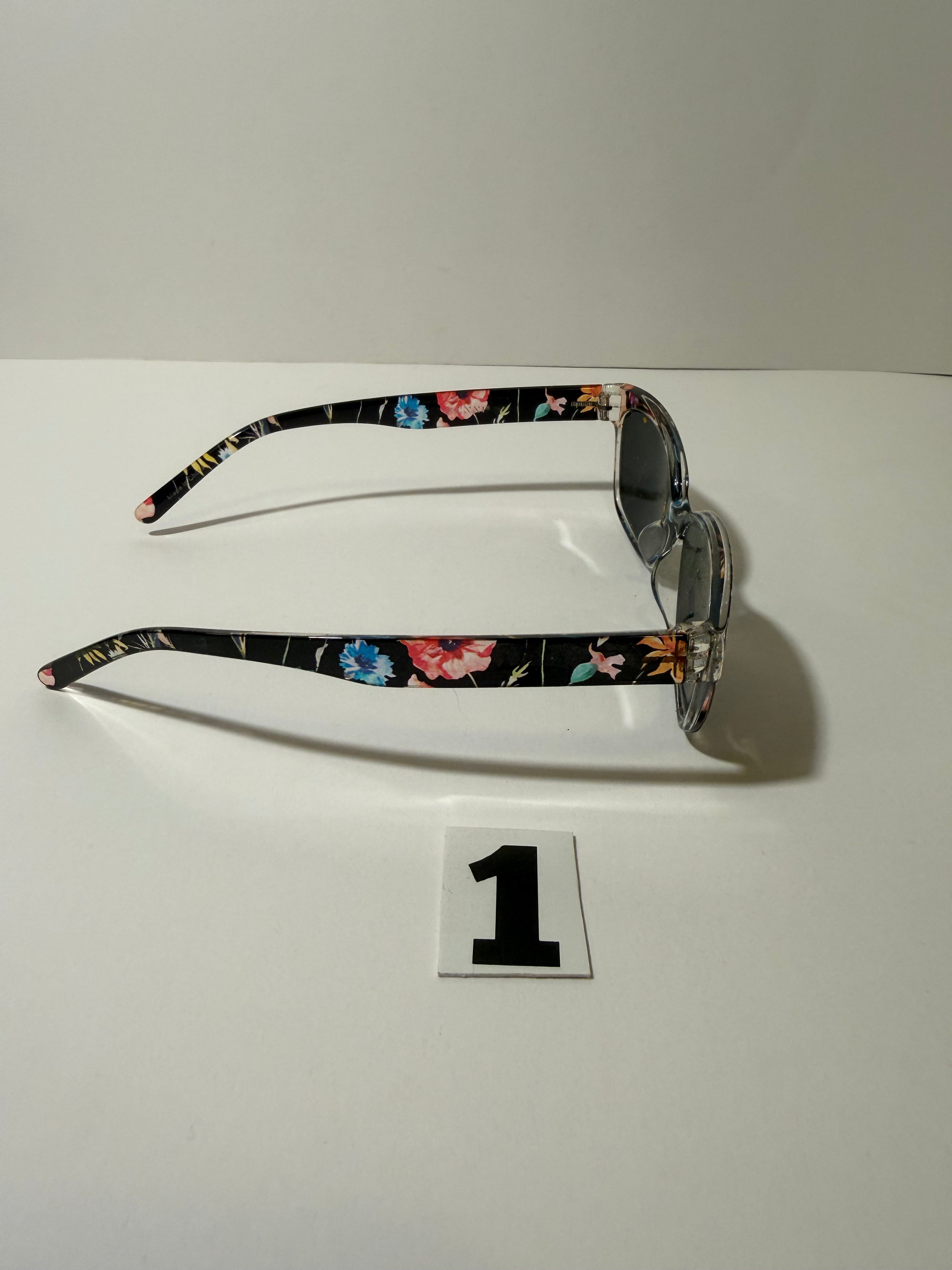 Multicolored Flower Sunglasses