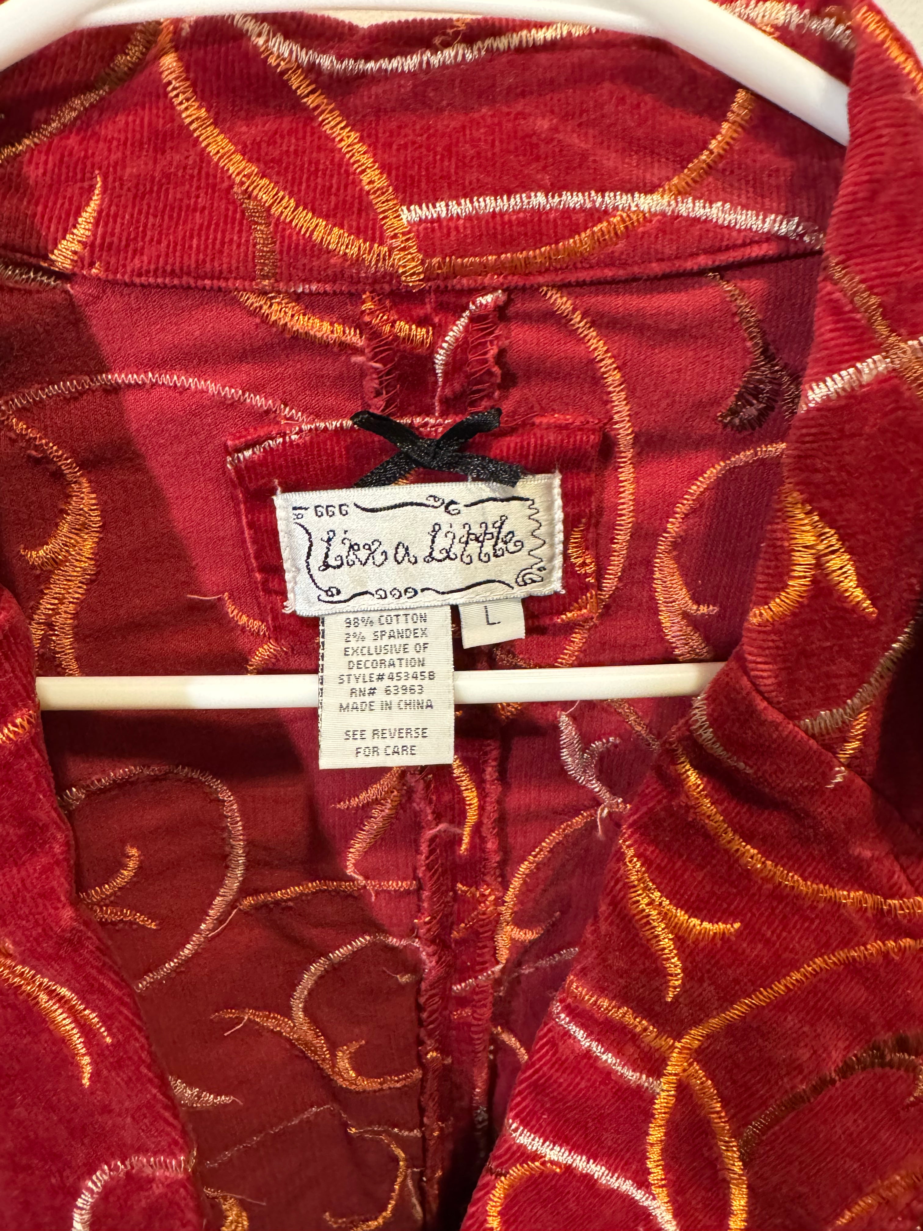 Women’s L Live A Little Jacket