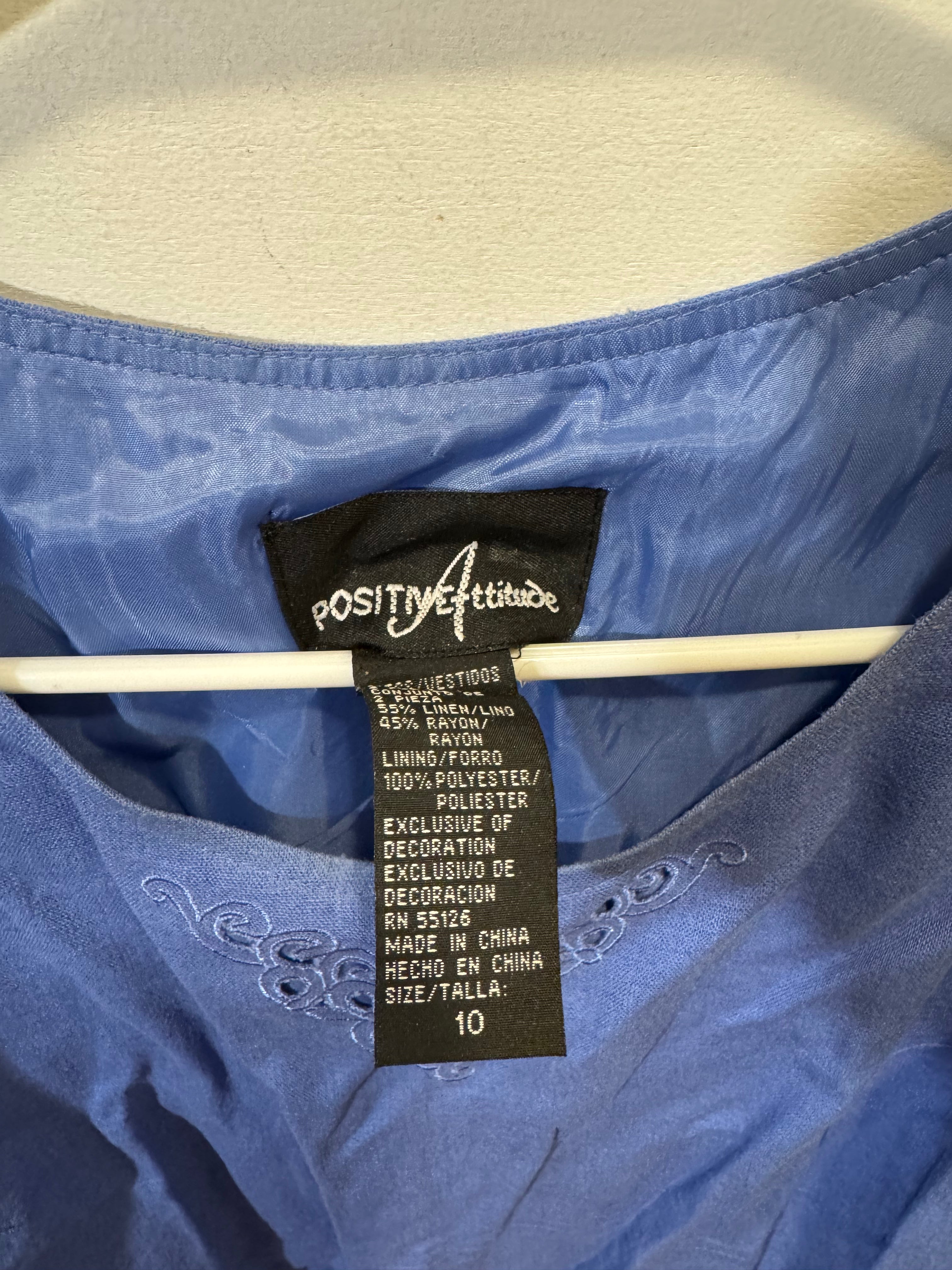 Women’s 10 Postive Long Dress