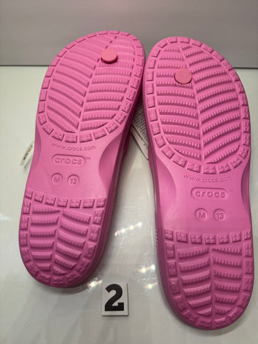 Pink Crocs Size 13 Shoes