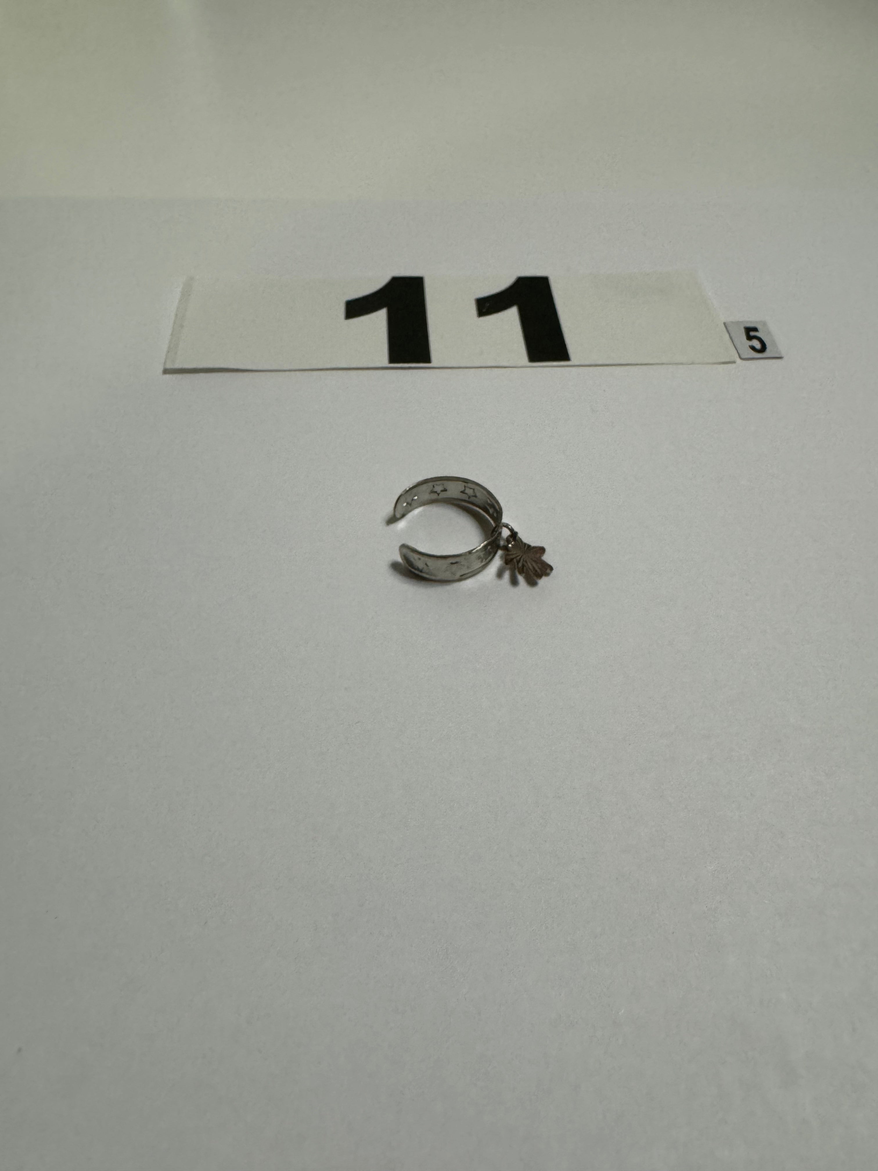 Chrome Star Ring