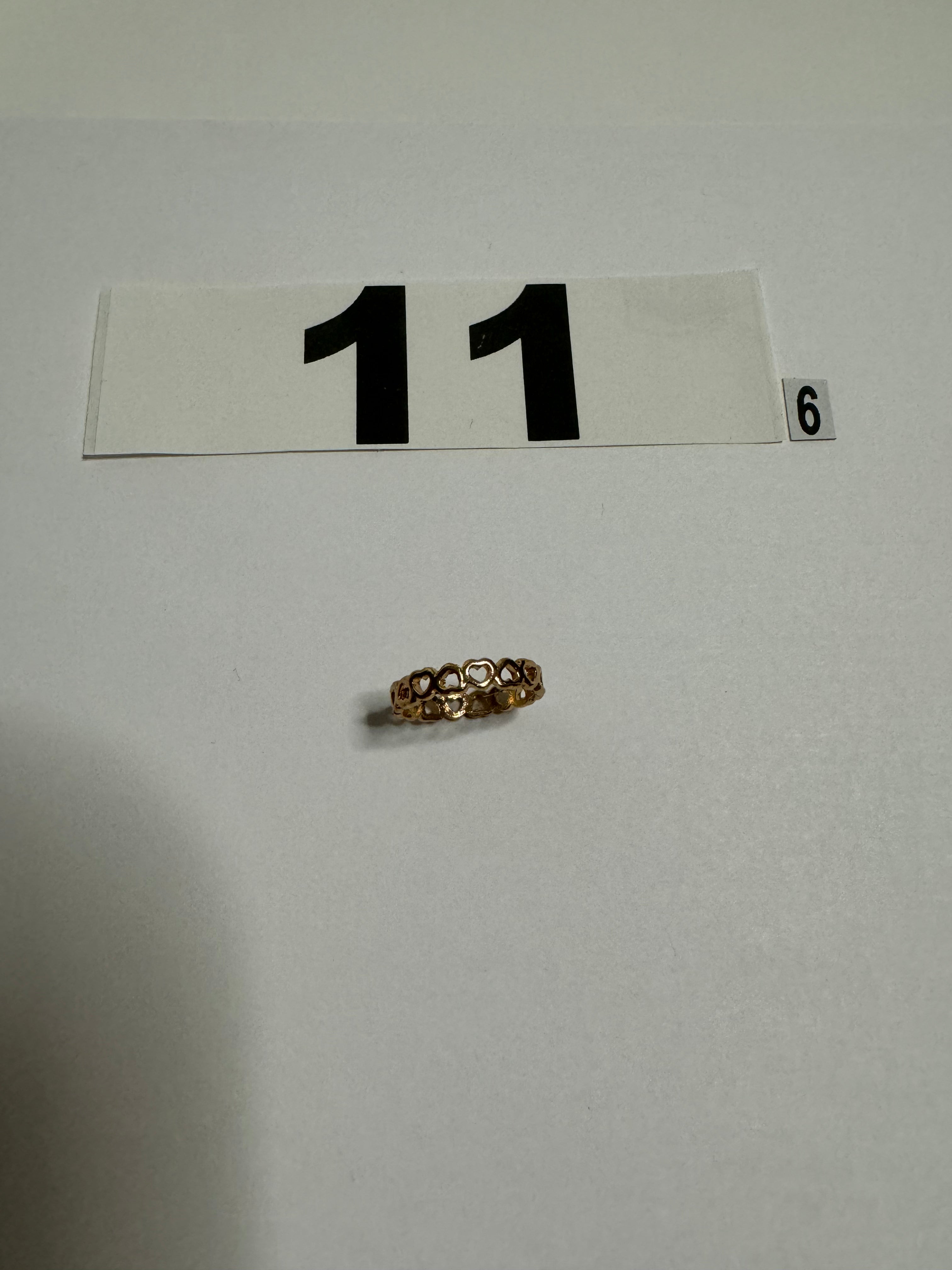 Golden Heart Ring