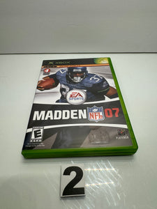 Madden 07 Xbox Video Game