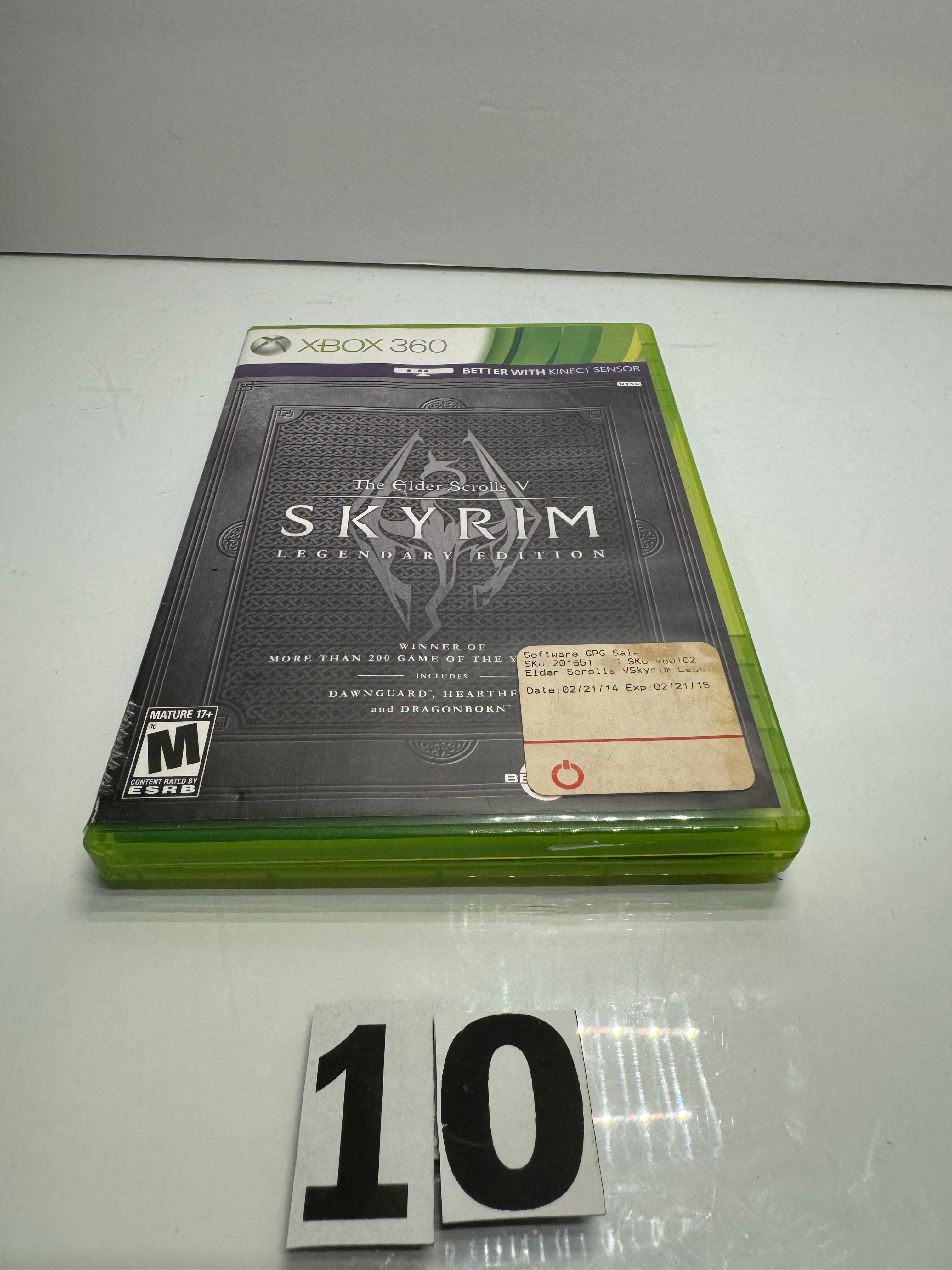 Skyrim The Elder Scrolls Xbox 360 Video Game
