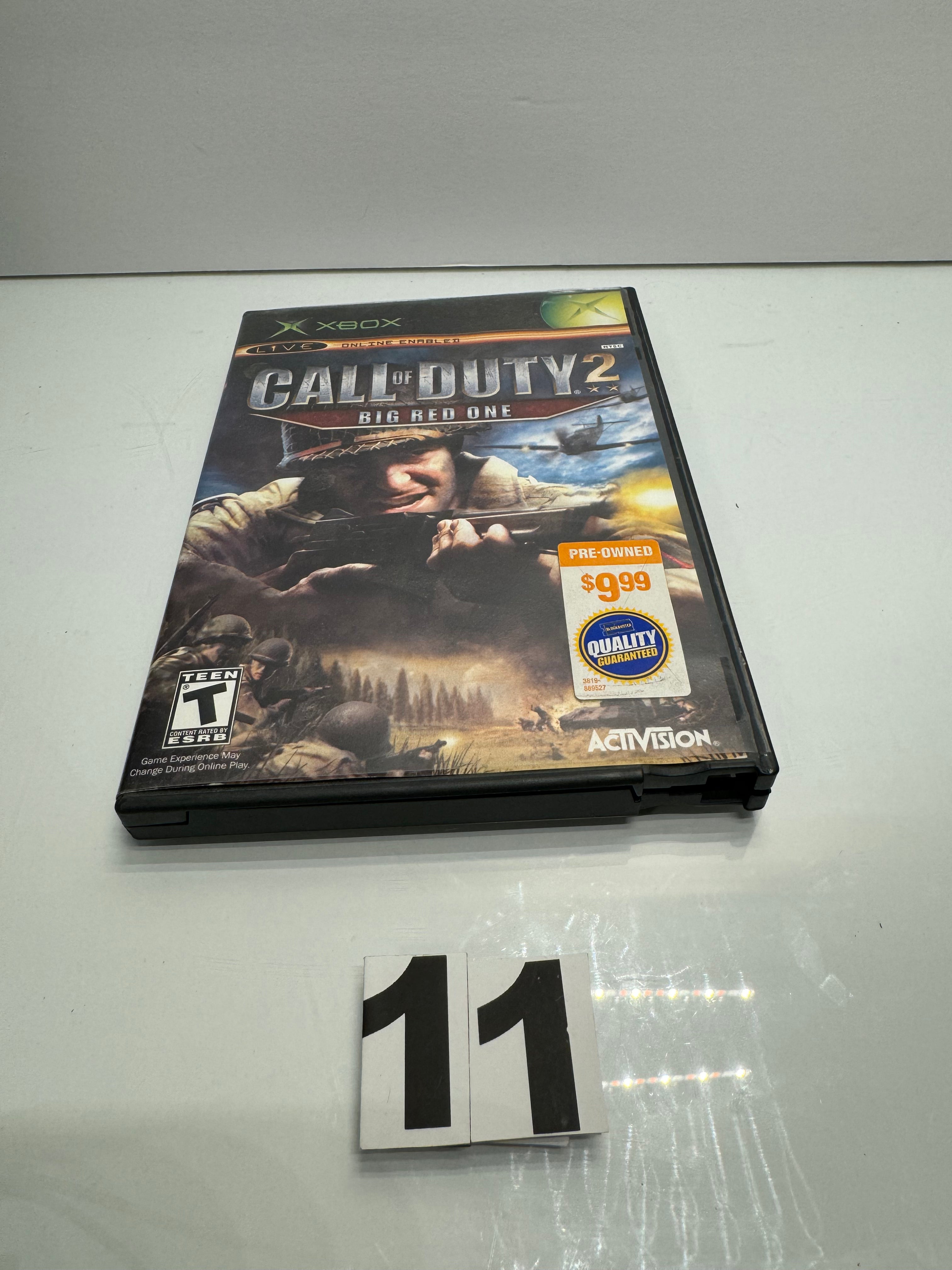 Call Of Duty 2 Xbox Video Game