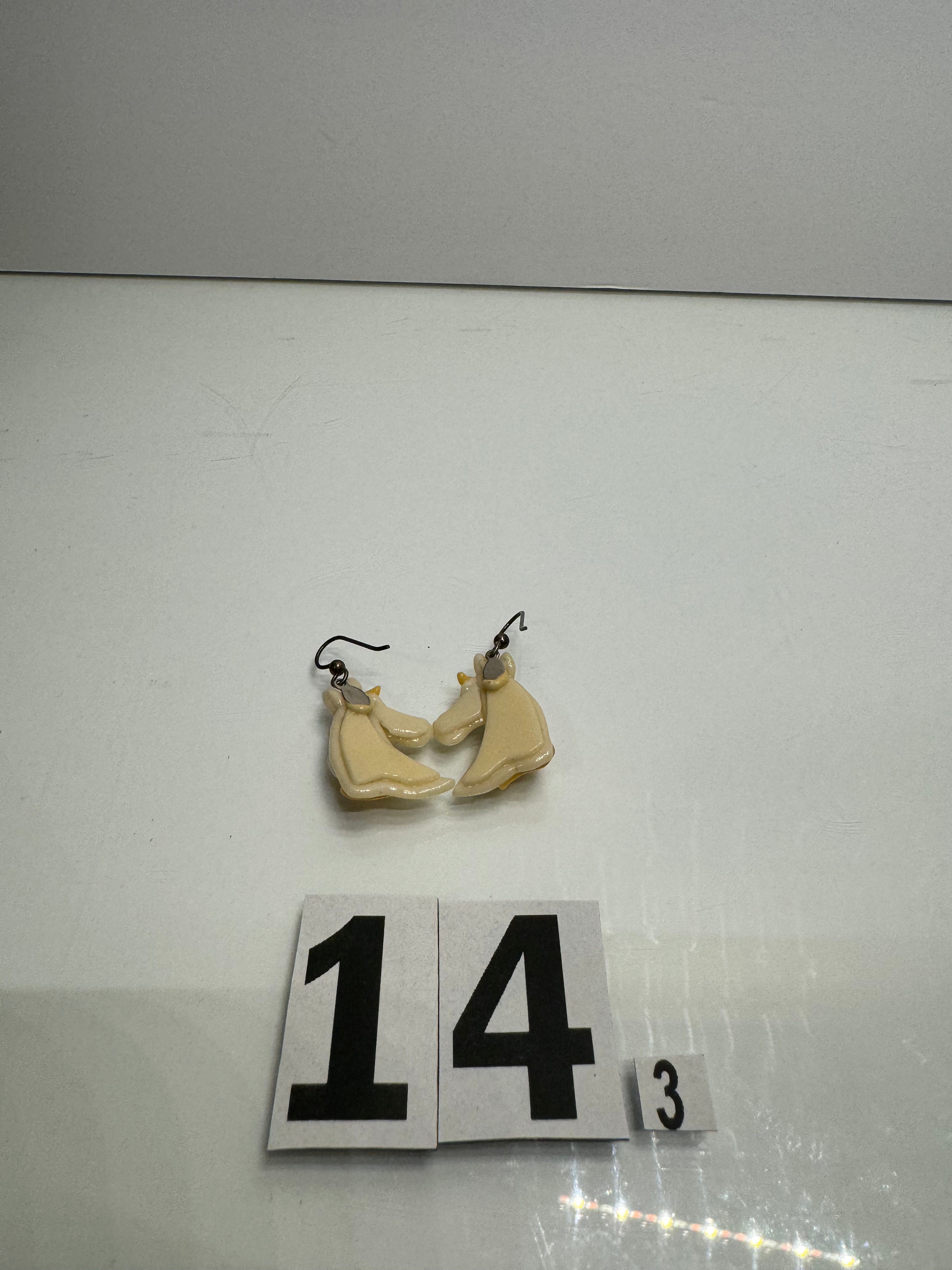 Yellow Horse Earrings