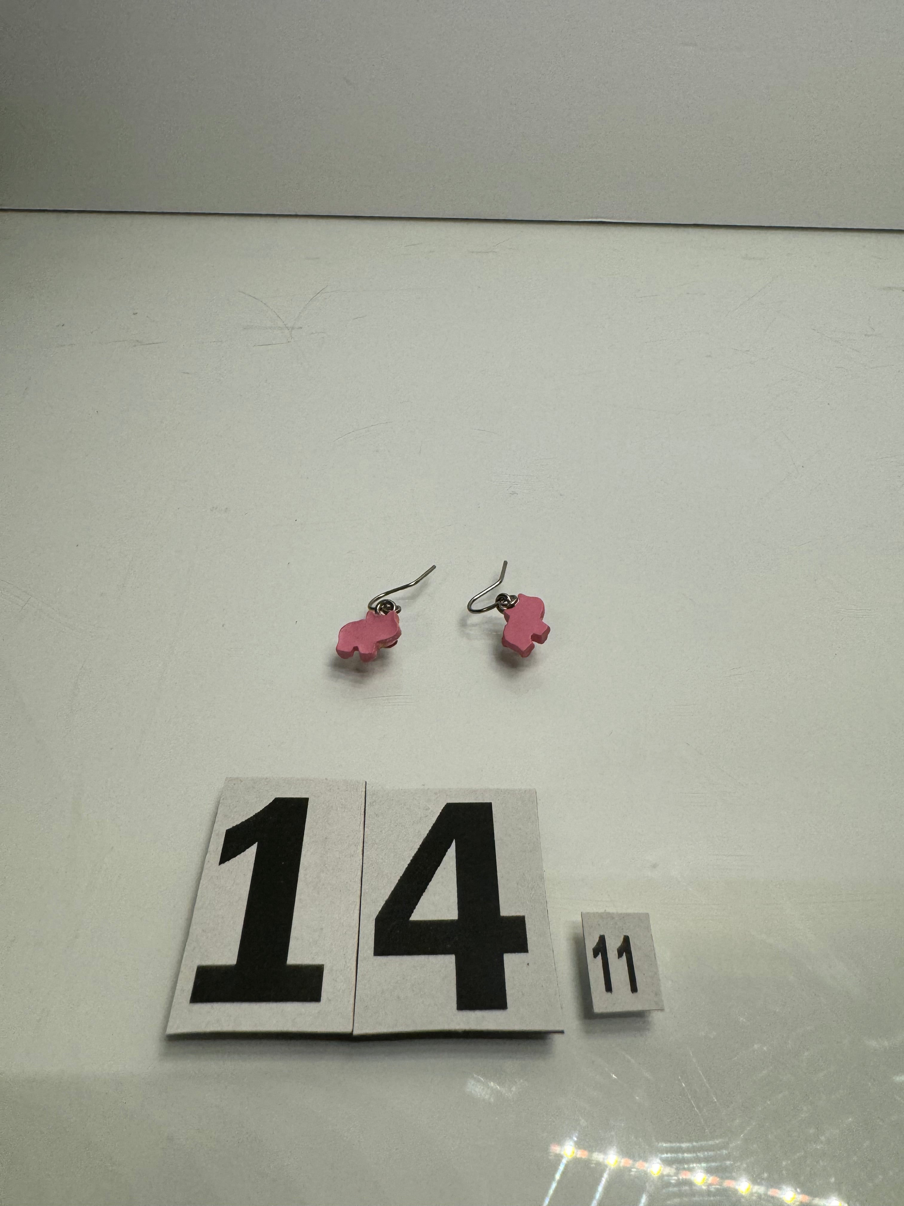 Pink Pig Earrings