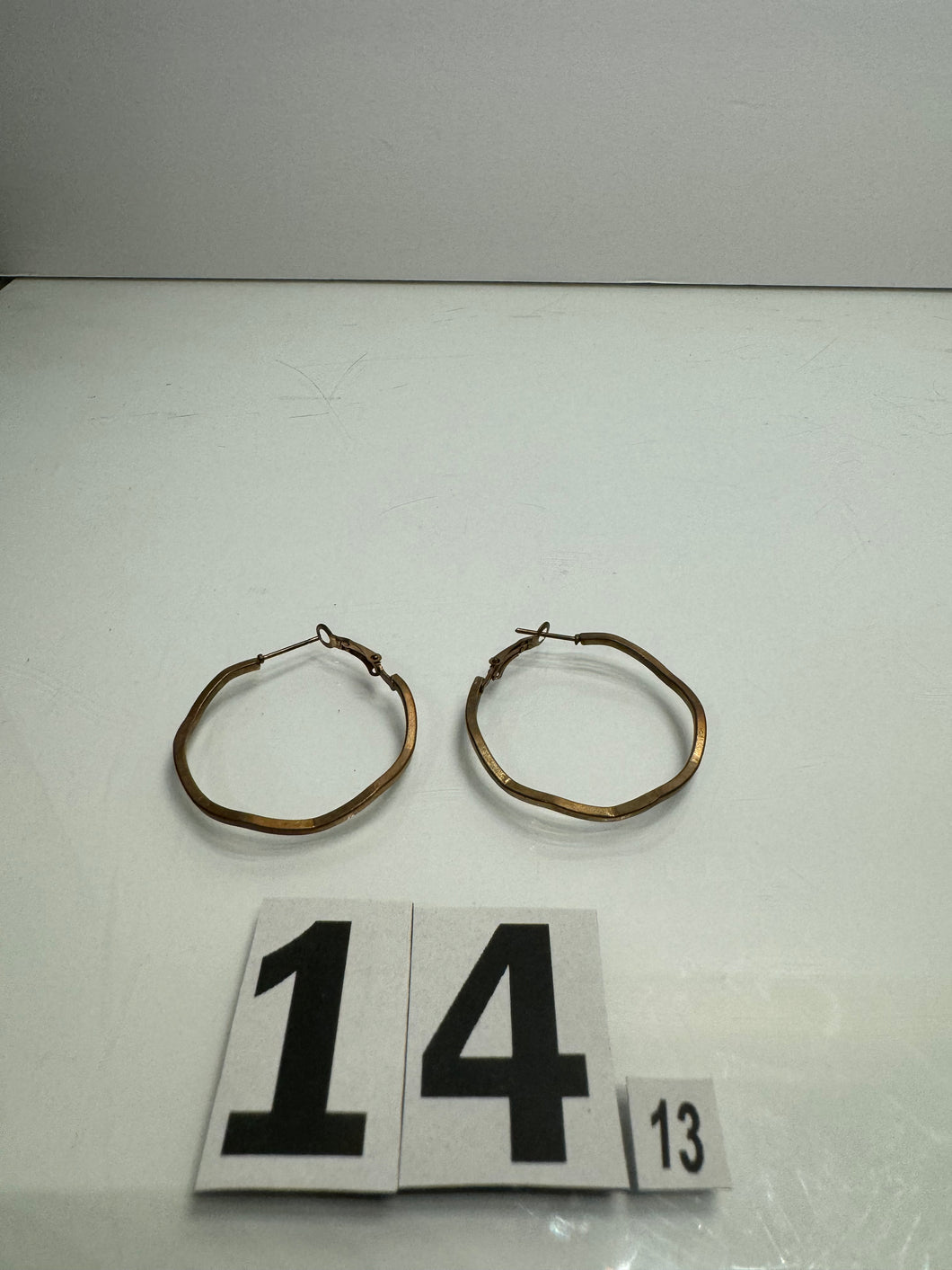 Golden Hoop Earrings