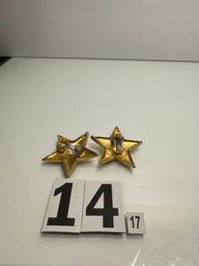 Golden Star Earrings