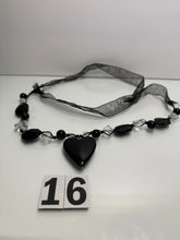 Load image into Gallery viewer, Black Heart Necklace
