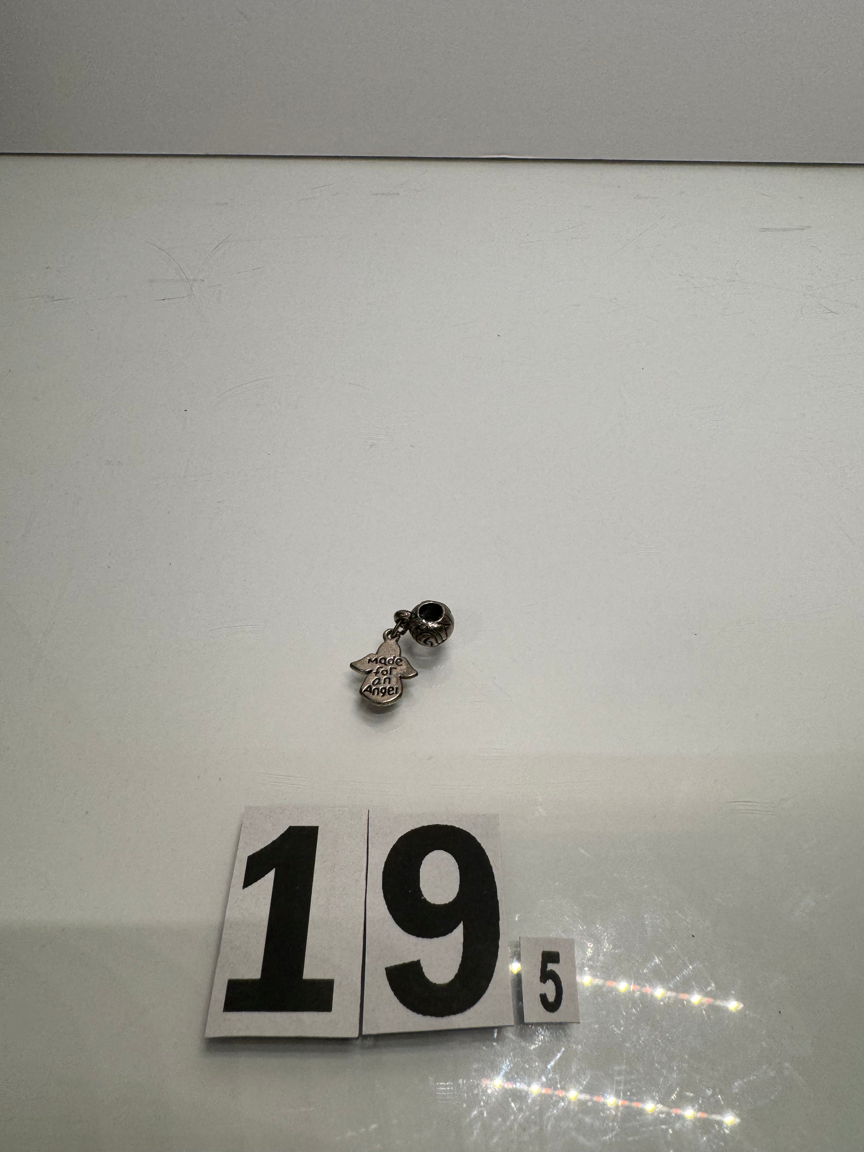 Chrome Person Charm