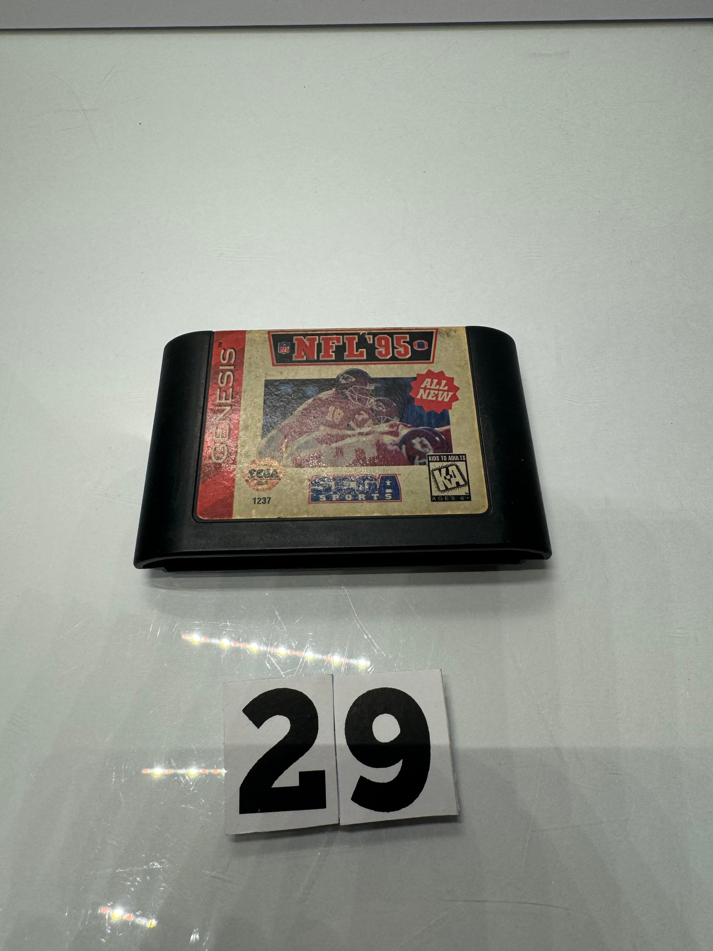Sega NFL 95 Video Game