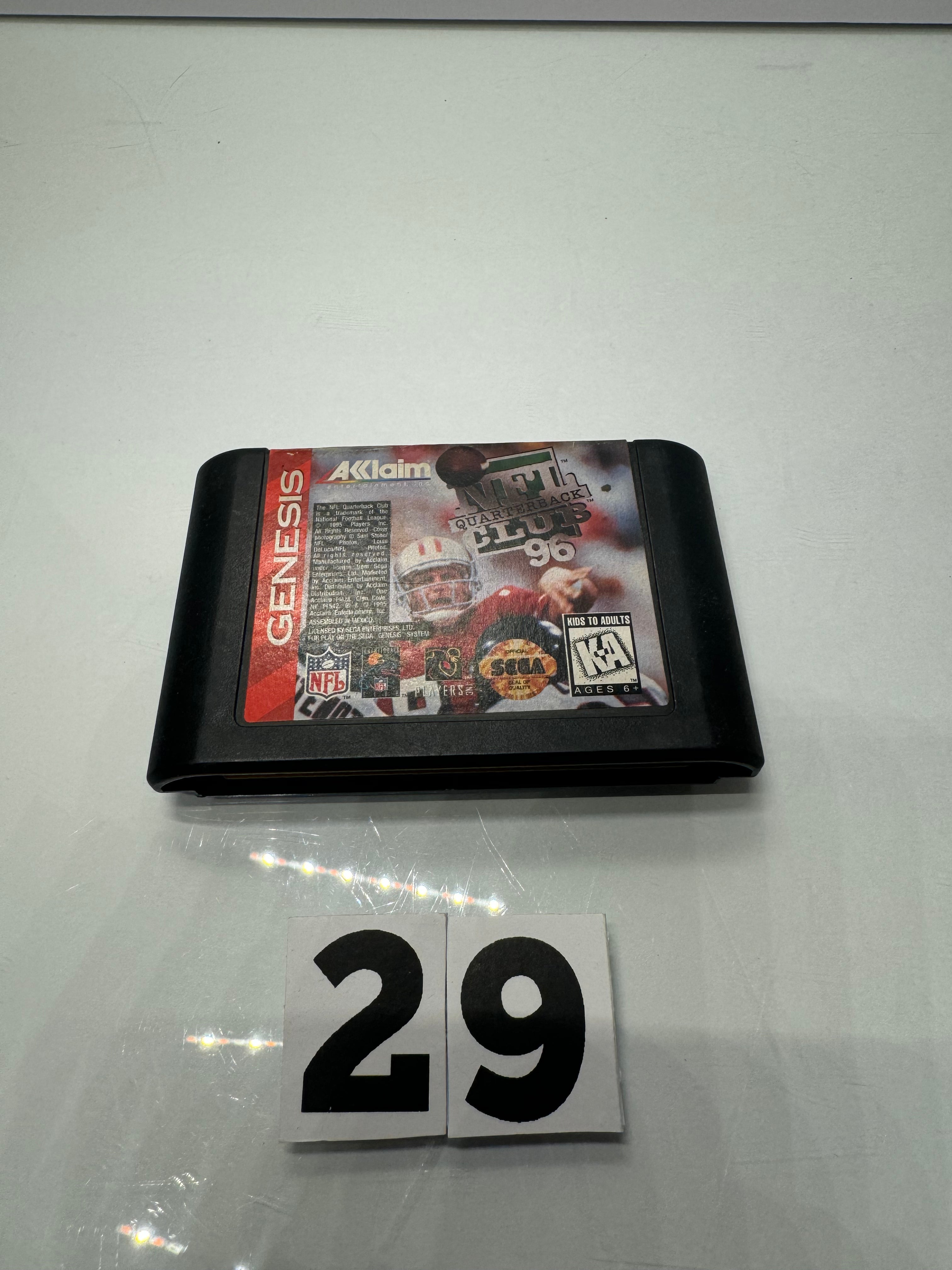 Sega NFL 96 Video Game