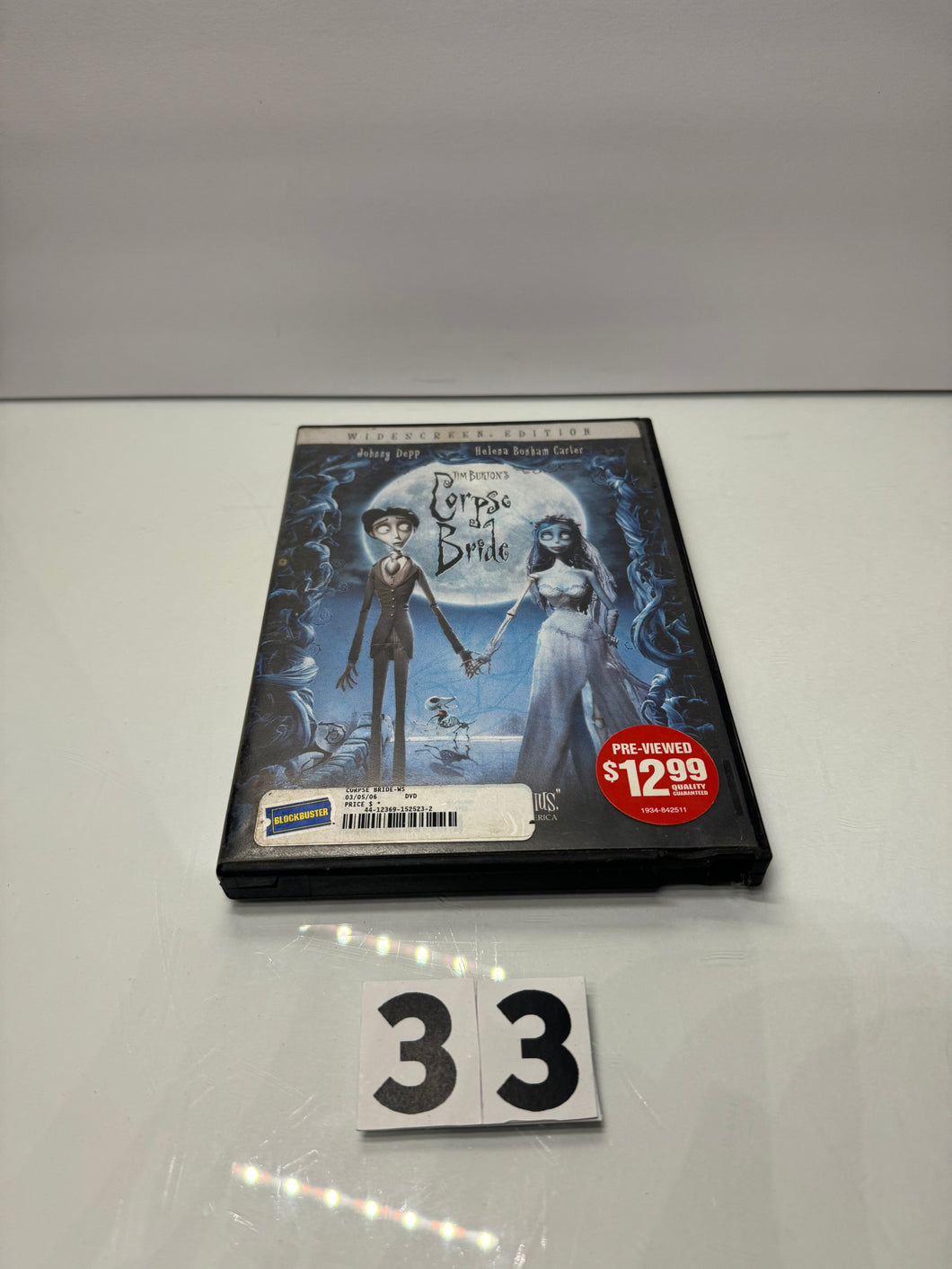 Corpse Bride DVD