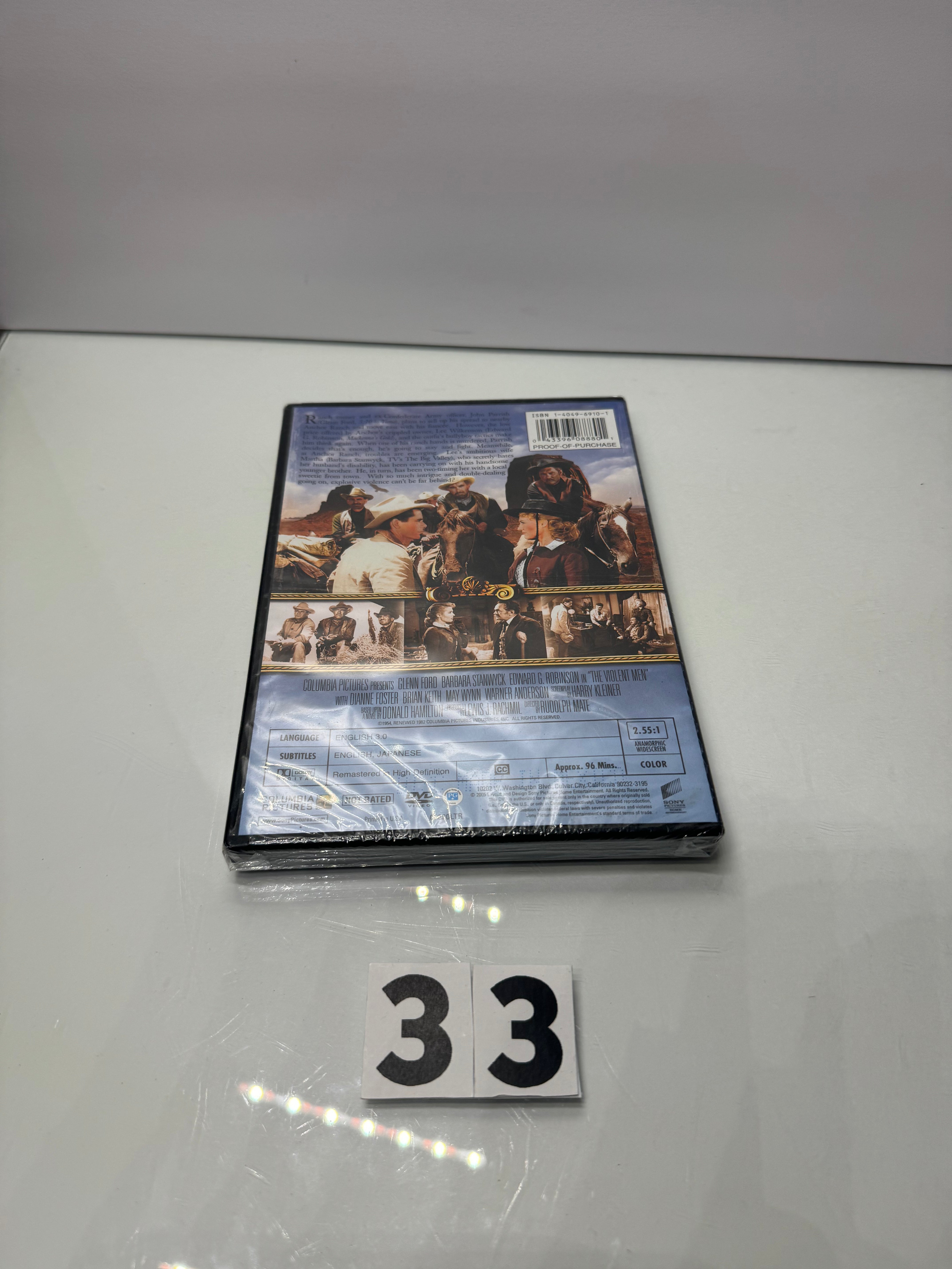 The Violent Men DVD