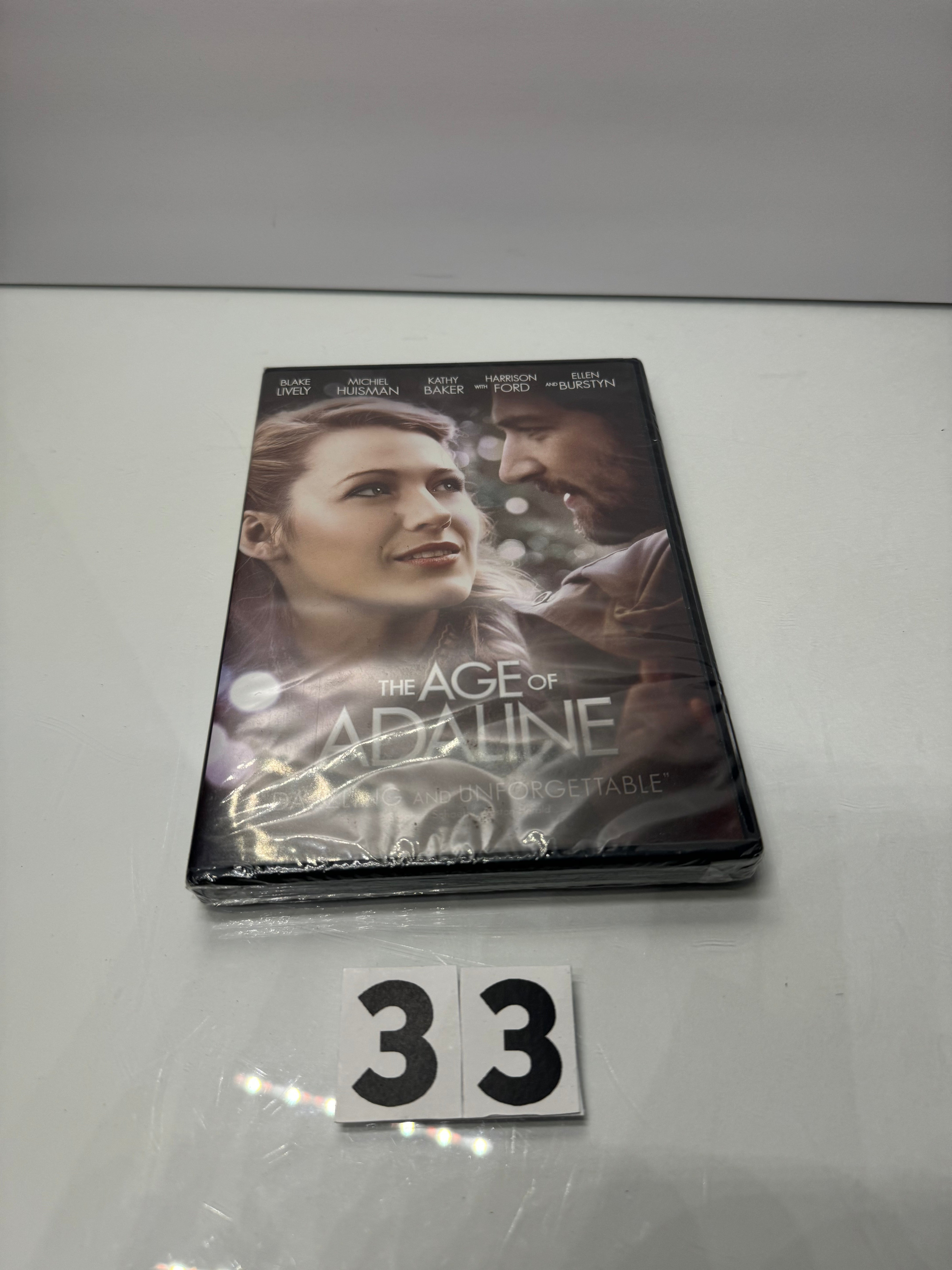 The Age Of Adaline DVD