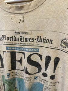 Men’s XL Fruit Of The Loom Jags * As Is * Shirt