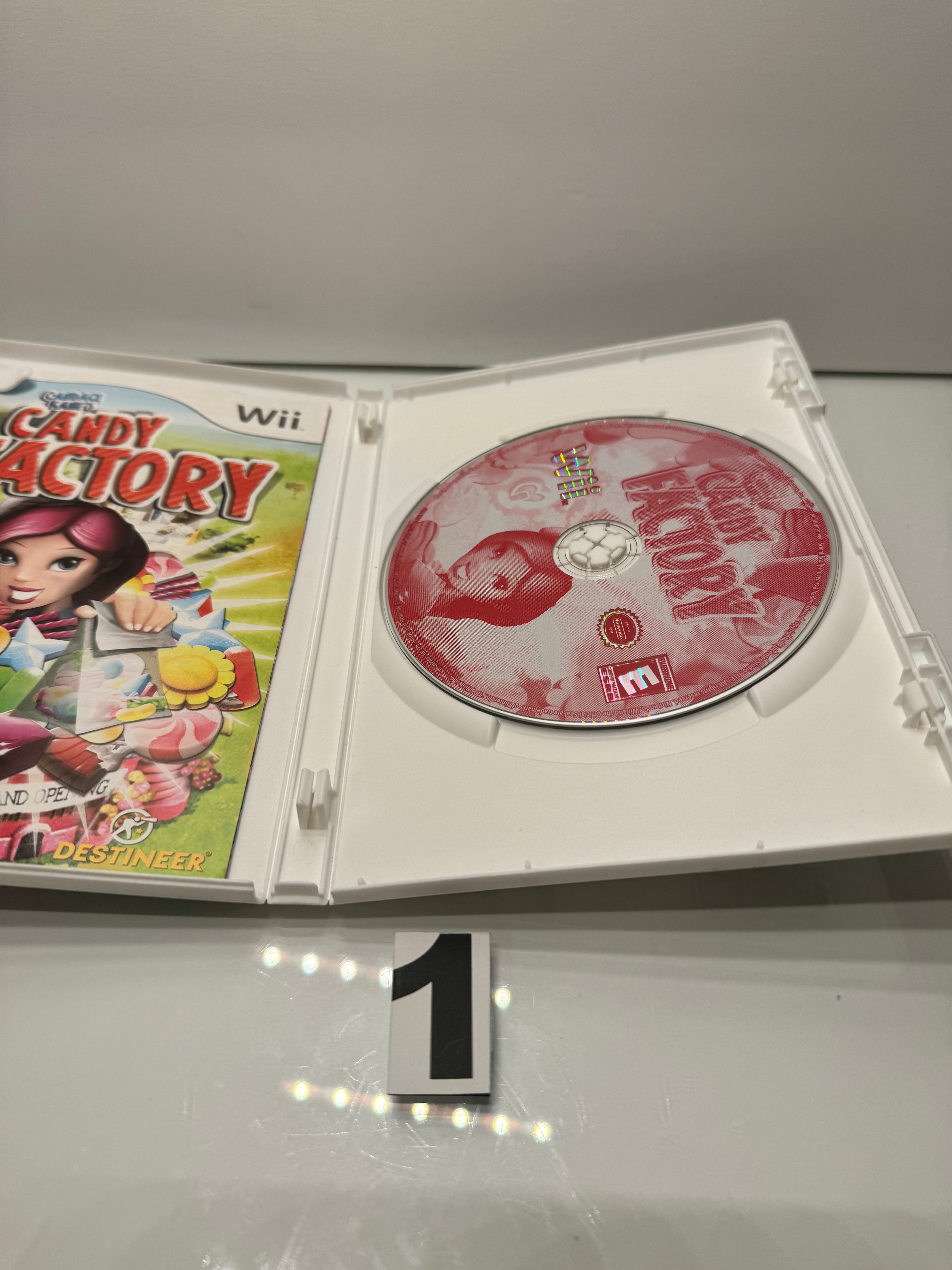 Candy Factory Wii Video Game