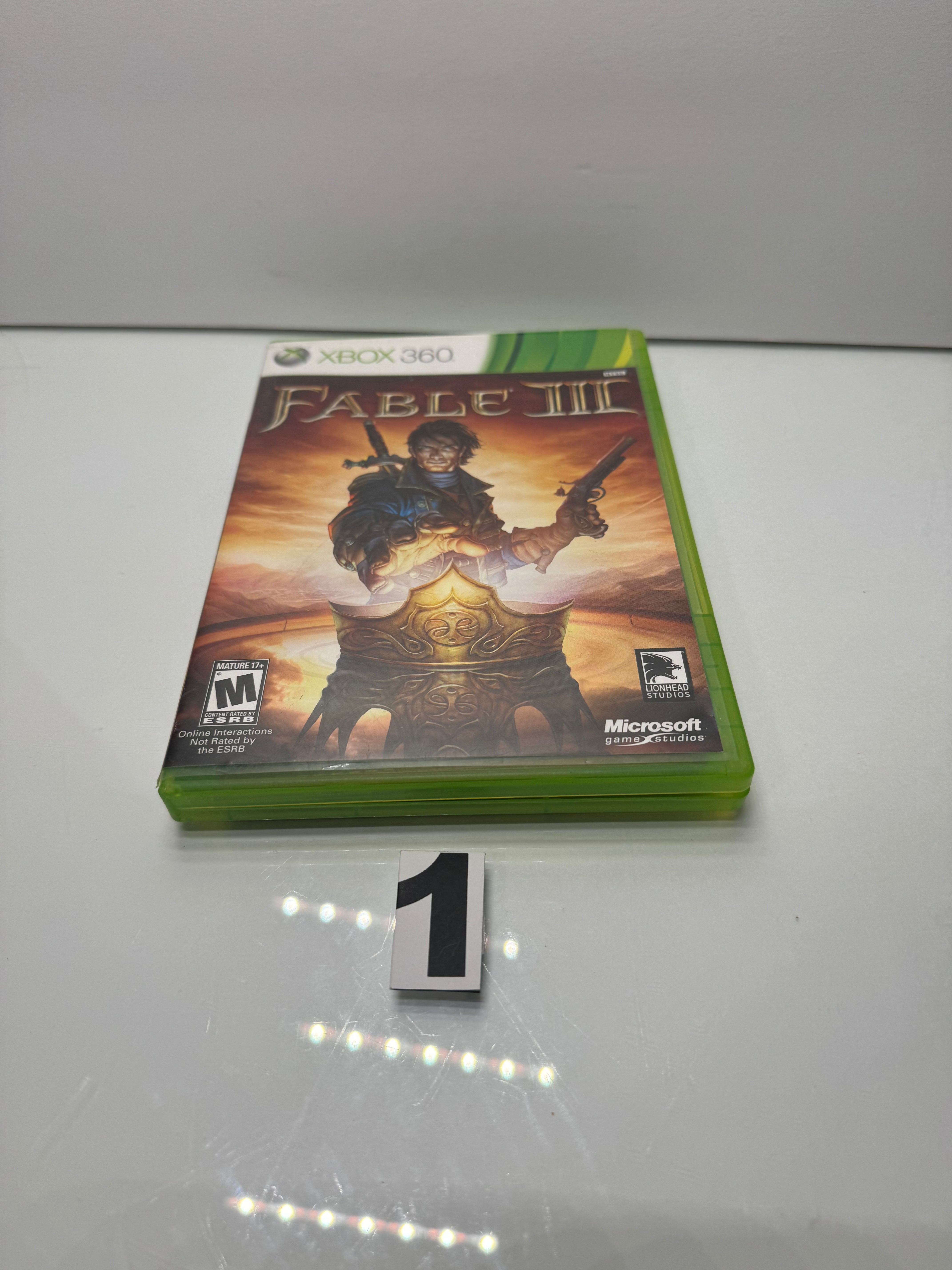 Fable 3 Xbox 360 Video Game