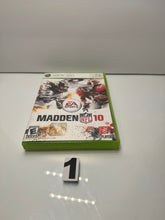 Load image into Gallery viewer, Madden NFL 10 Xbox 360 Video Game
