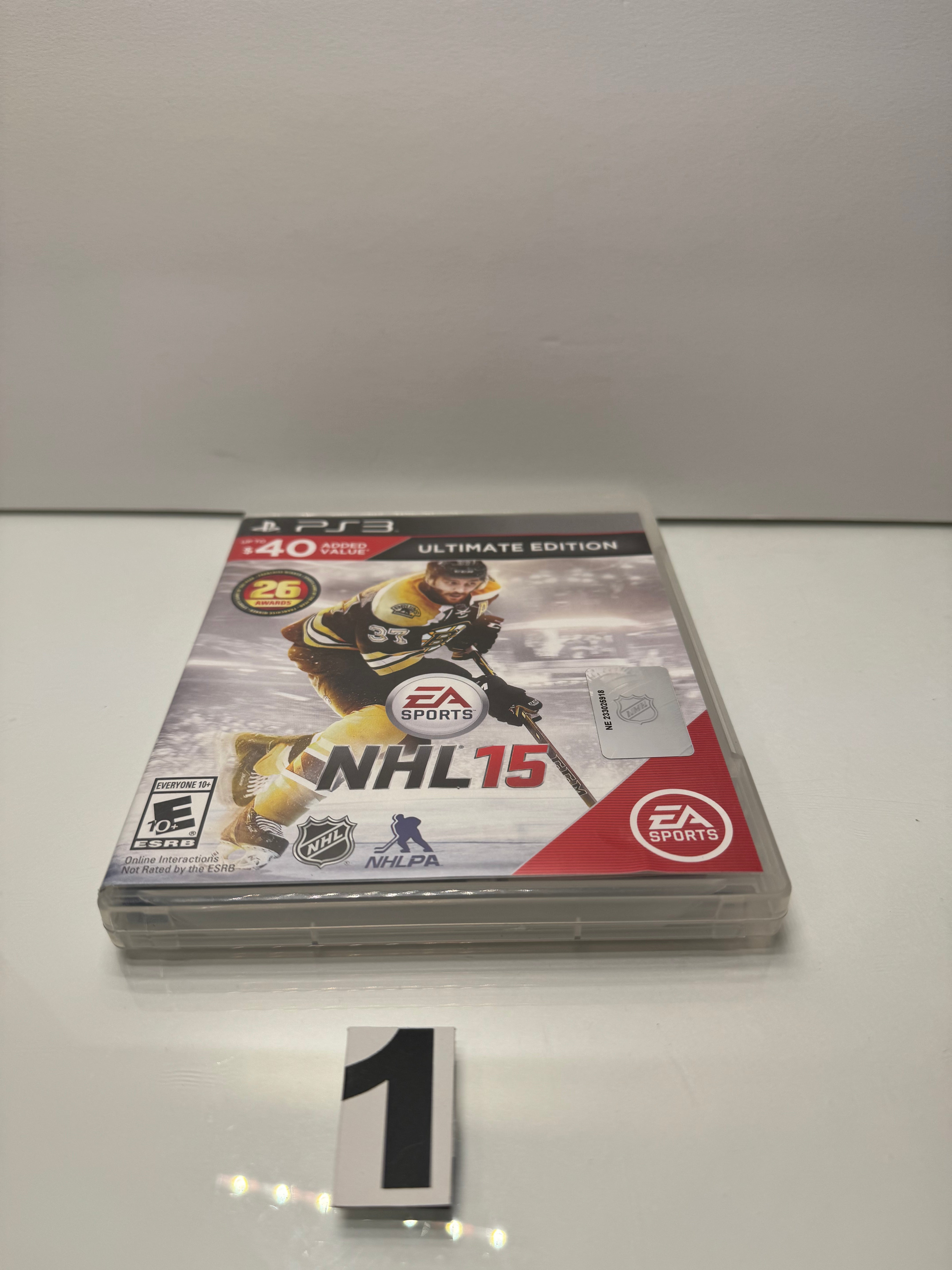 NHL 15 PS3 Video Game