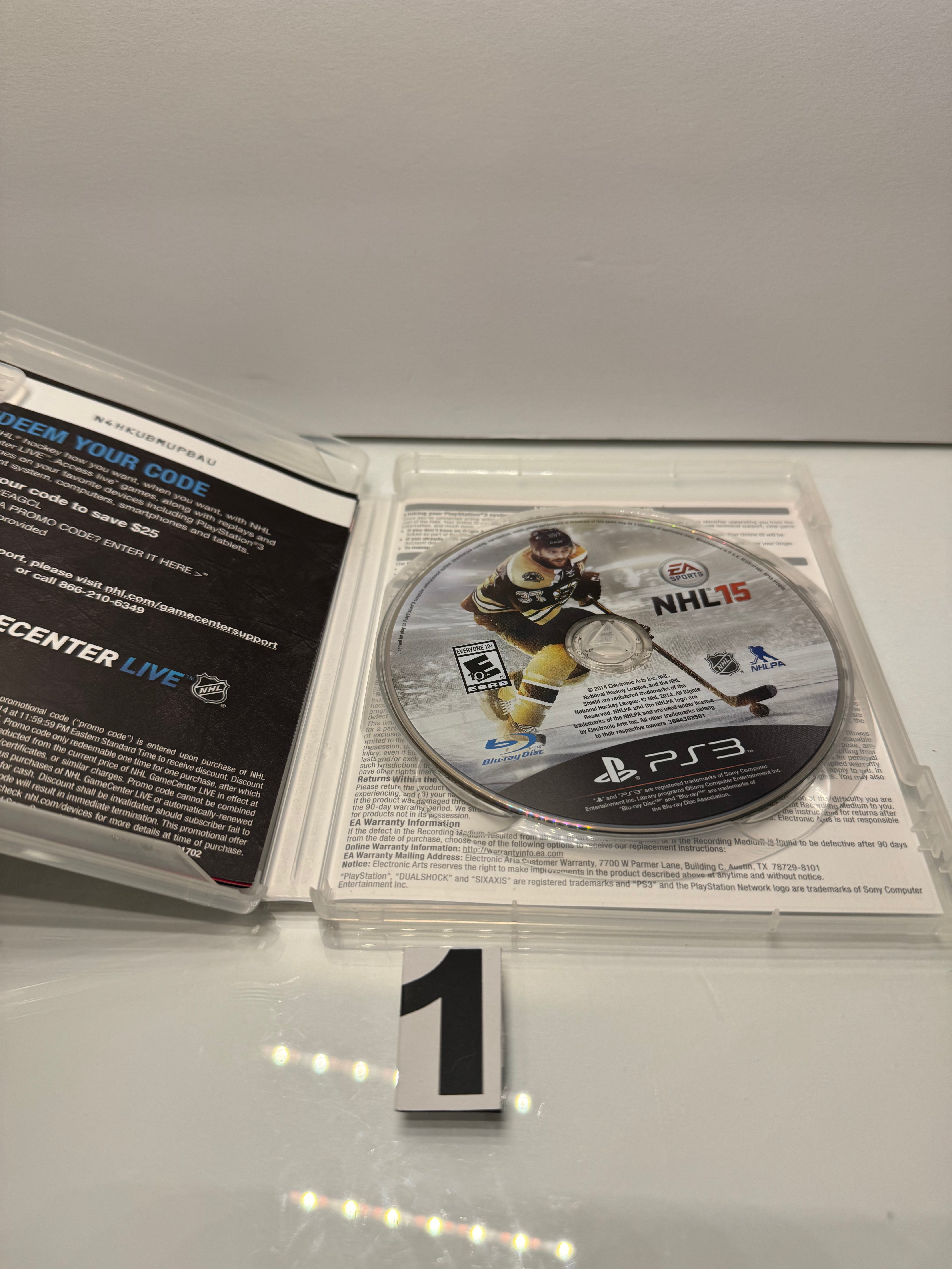 NHL 15 PS3 Video Game