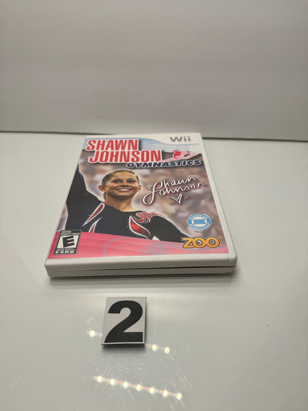 Shawn Johnson Gymnastics Wii Video Game