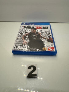 NBA 2K19 PS4 Video Game