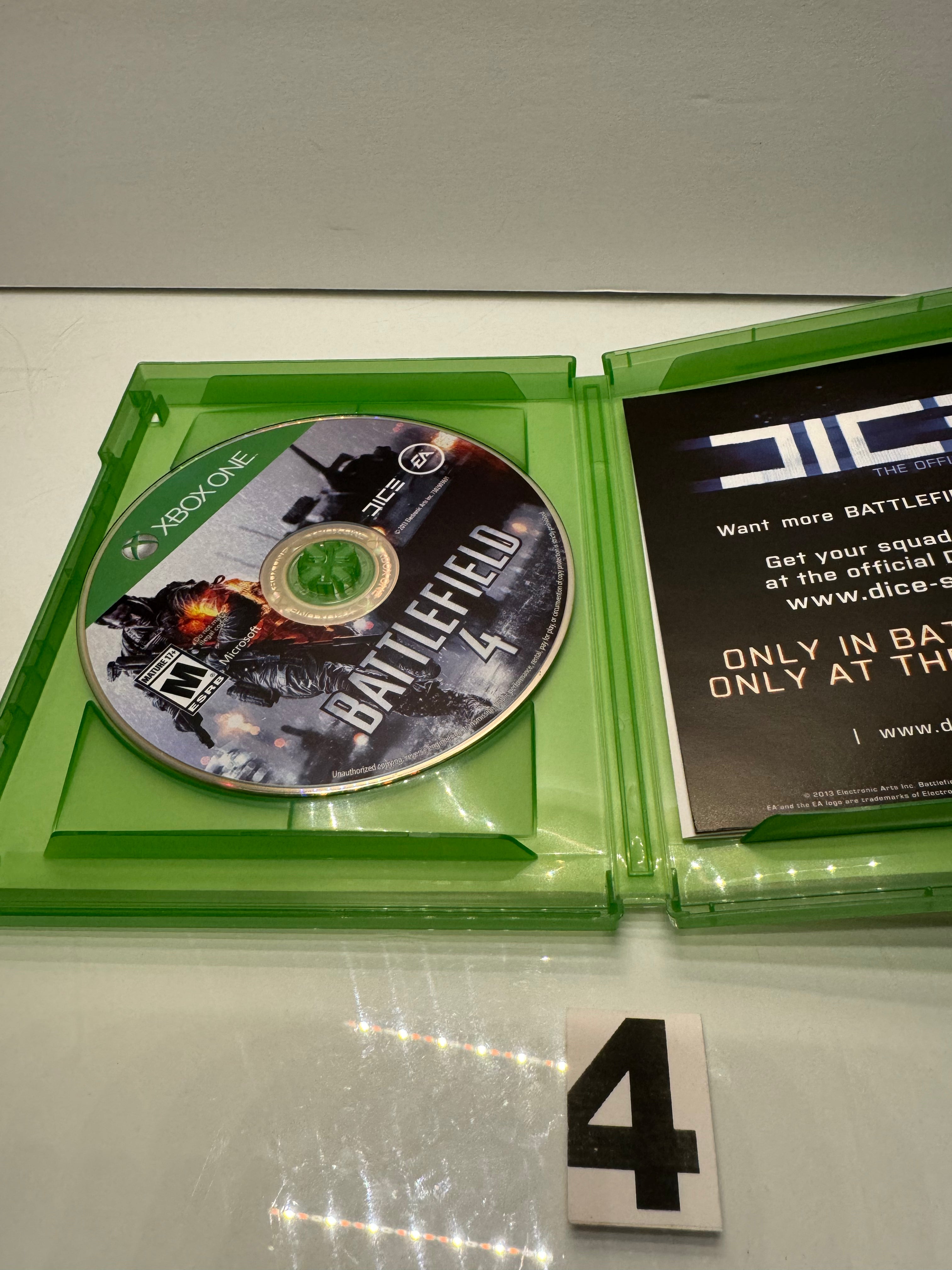 Battle Field 4 Xbox One Video Game