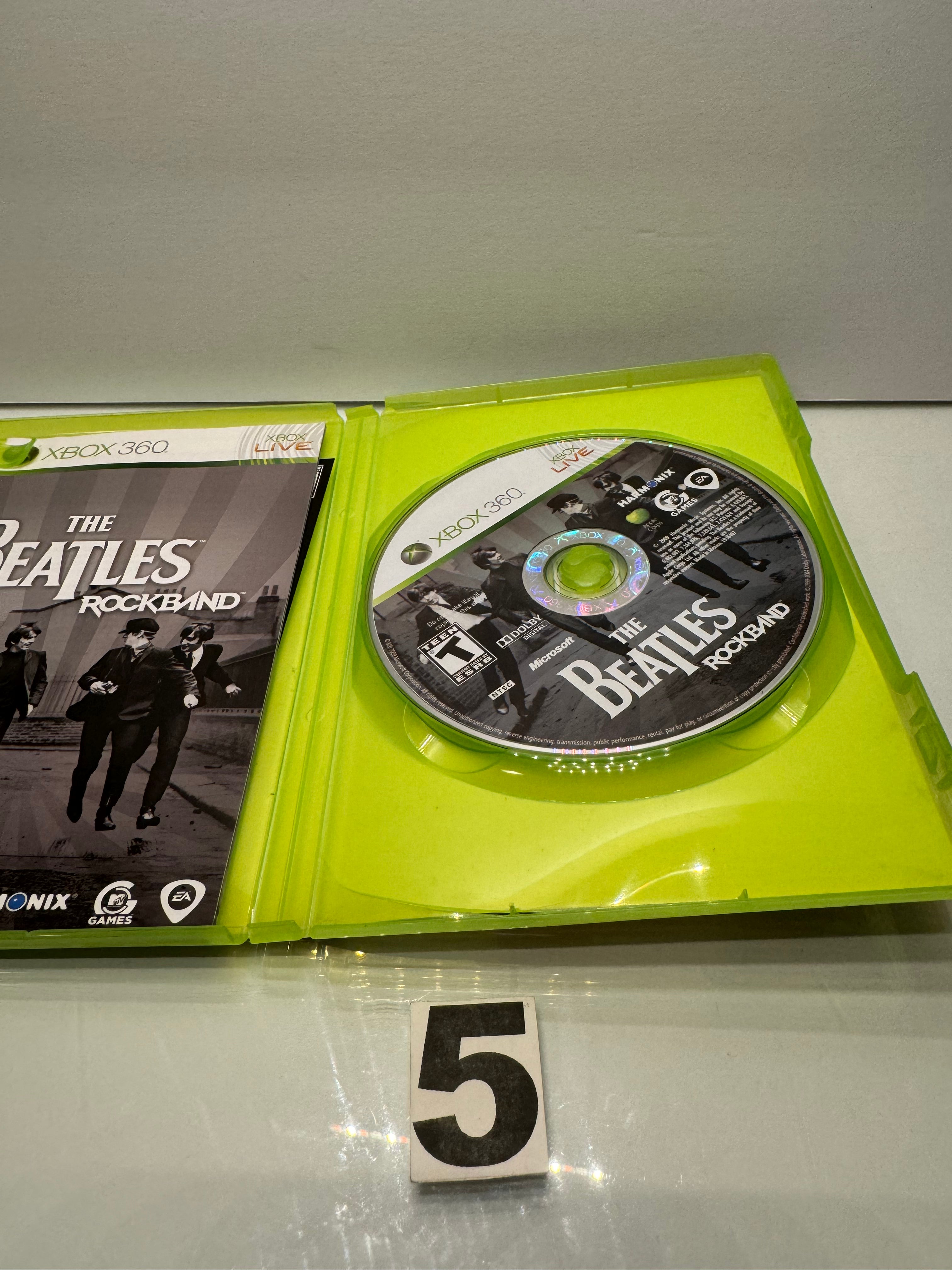 The Beatles RockBand Xbox 360 Video Game