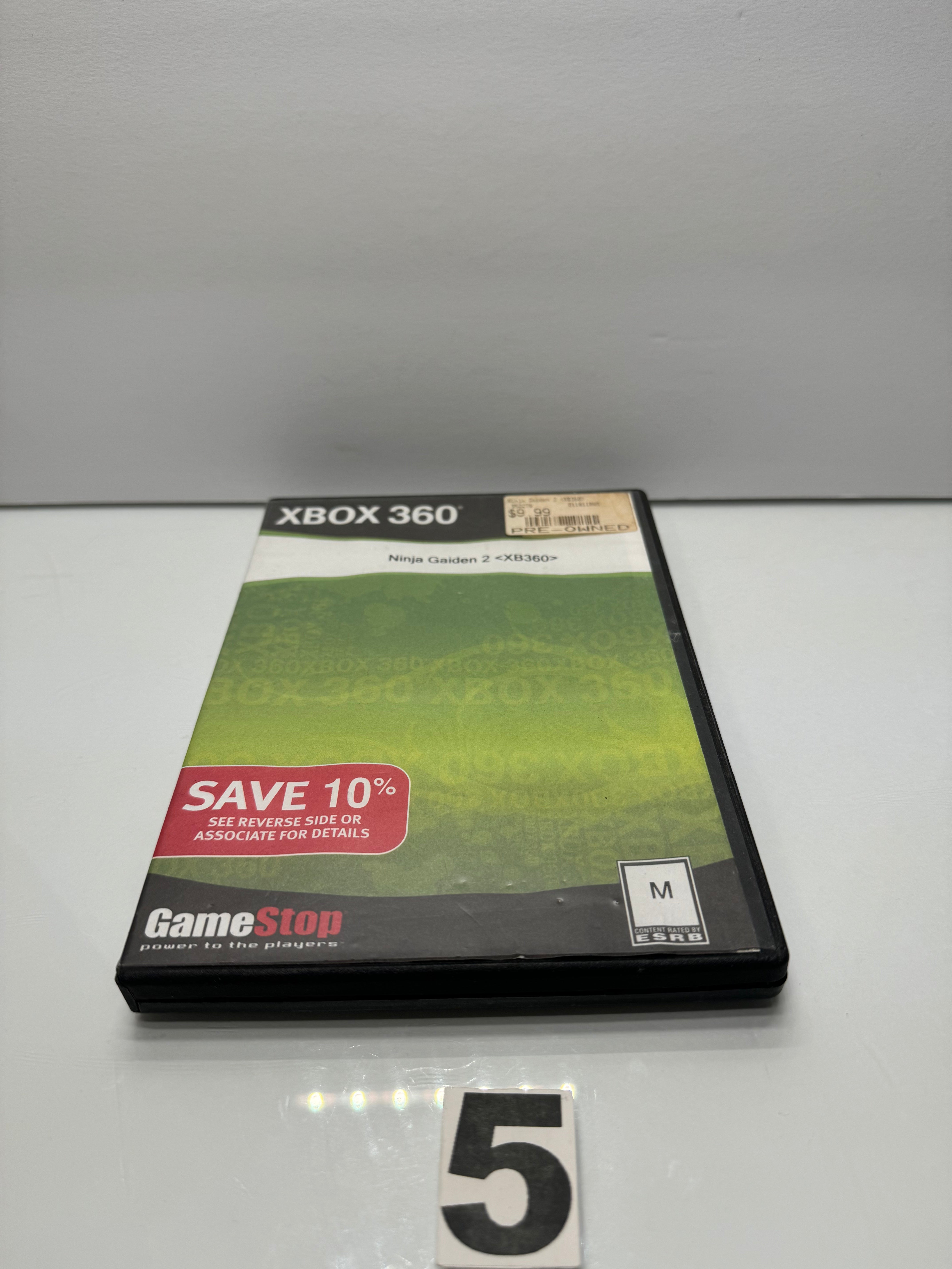 Ninja Gaiden Xbox 360 Video Game