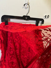 Load image into Gallery viewer, Red Lace Fabric
