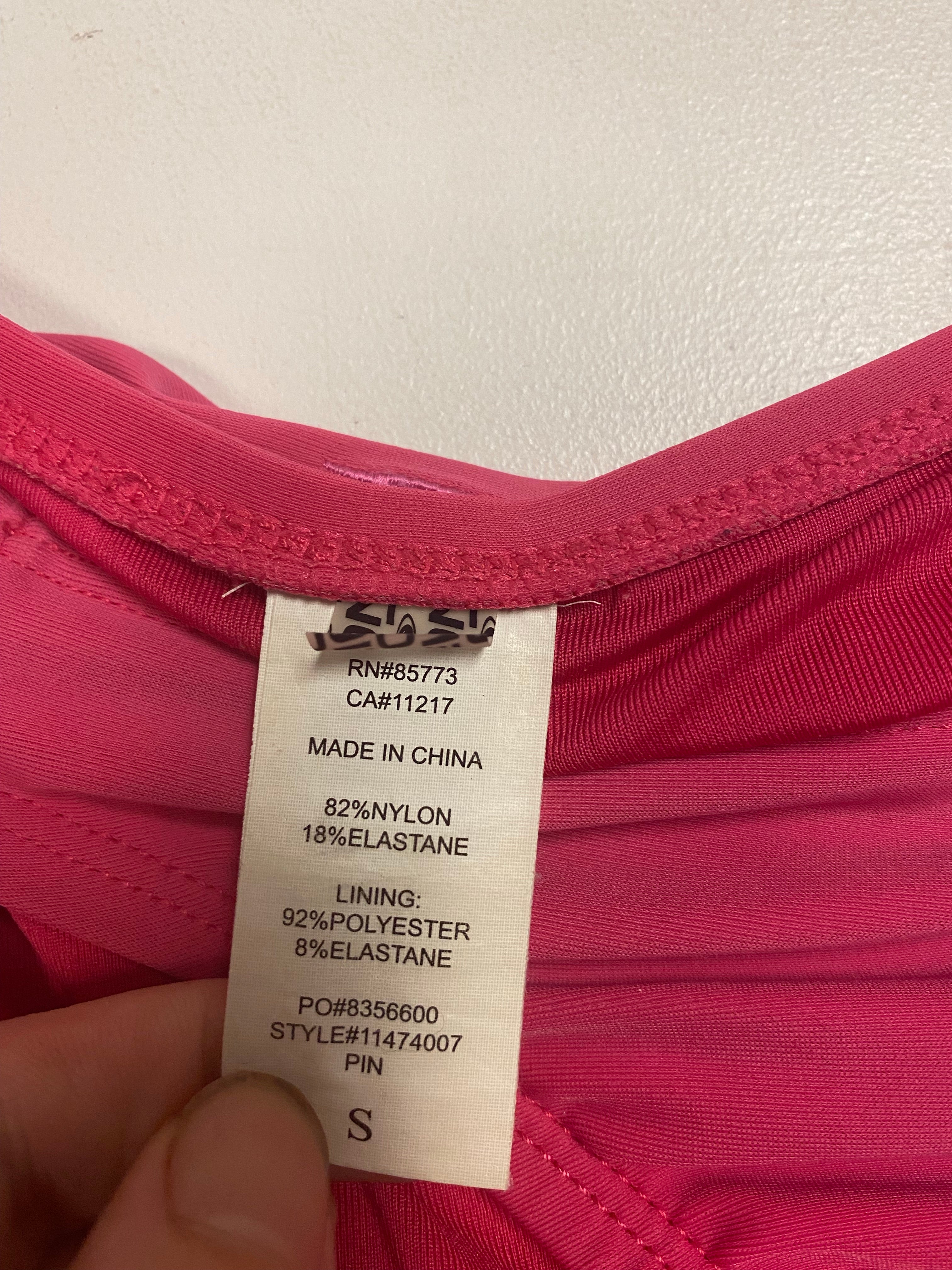 Women’s S Pink Swim Bottoms