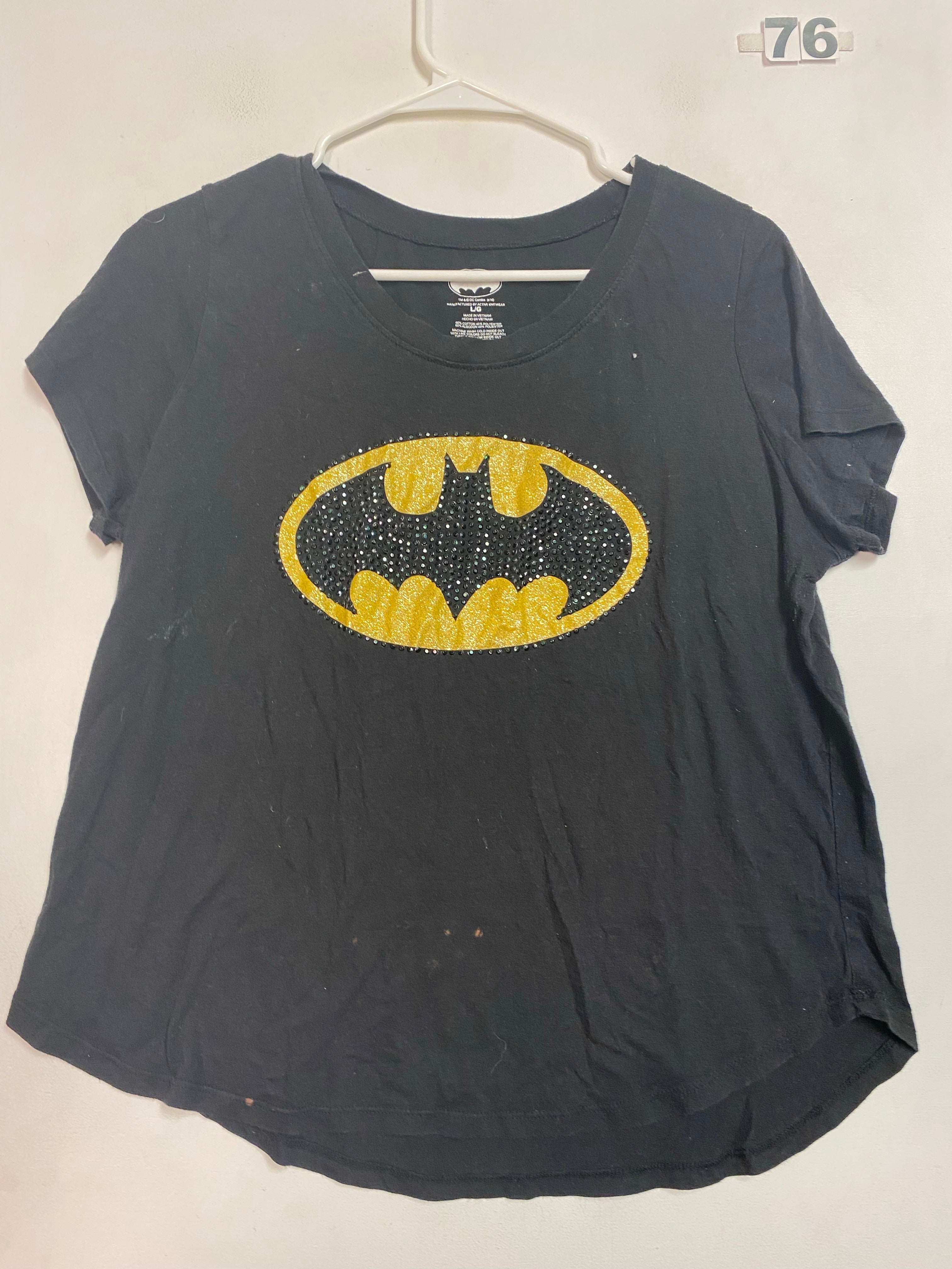 Women’s L As Is Batman Shirt