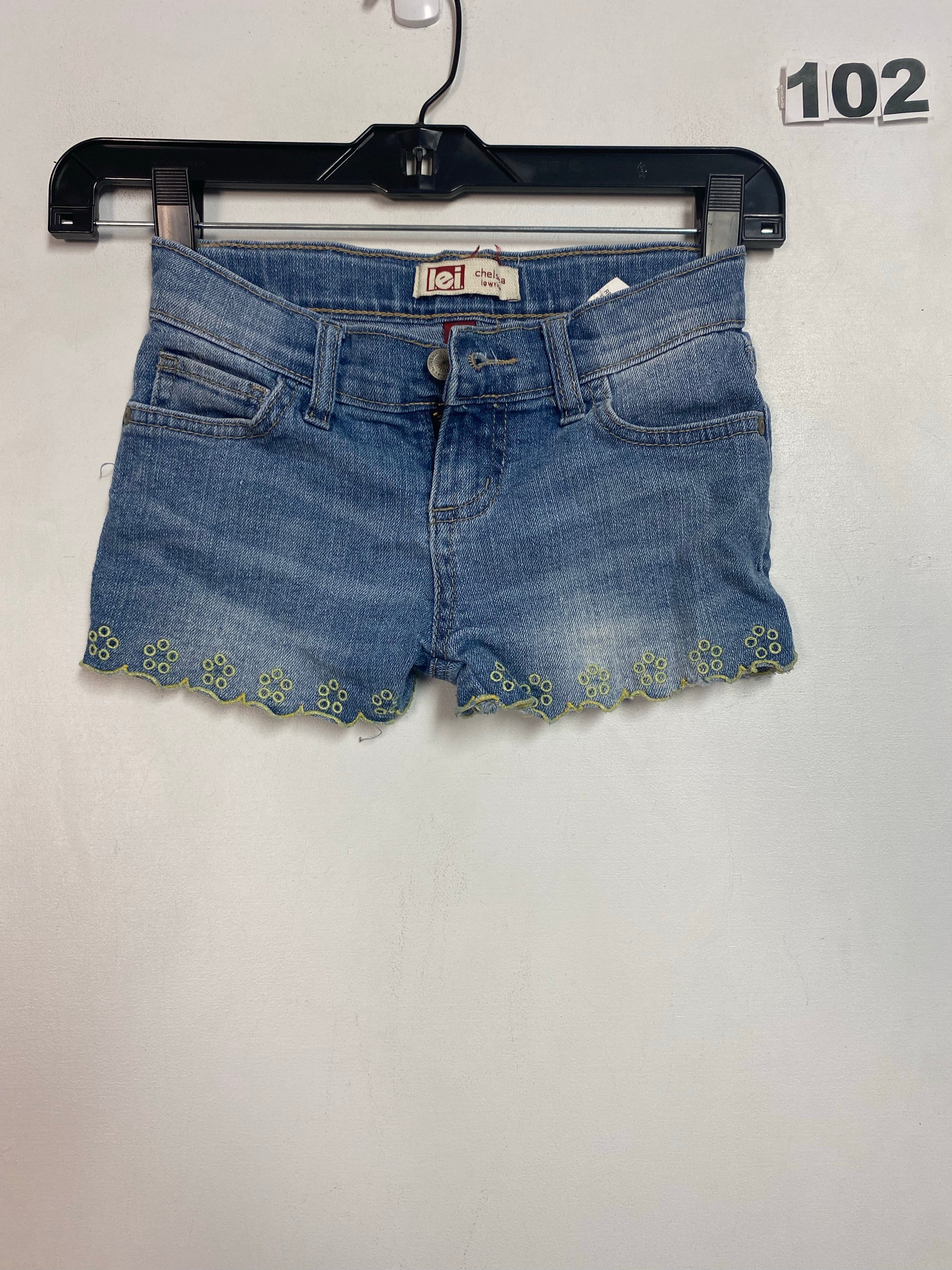 Girls 7 Lei Shorts