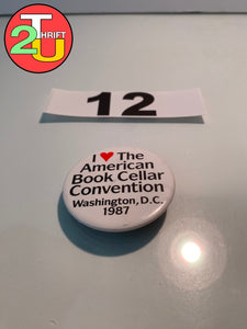 Book Convention Pin