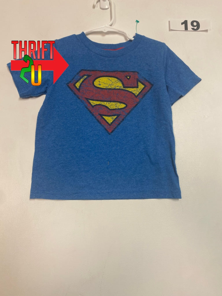 Boys 3T Superman Shirt