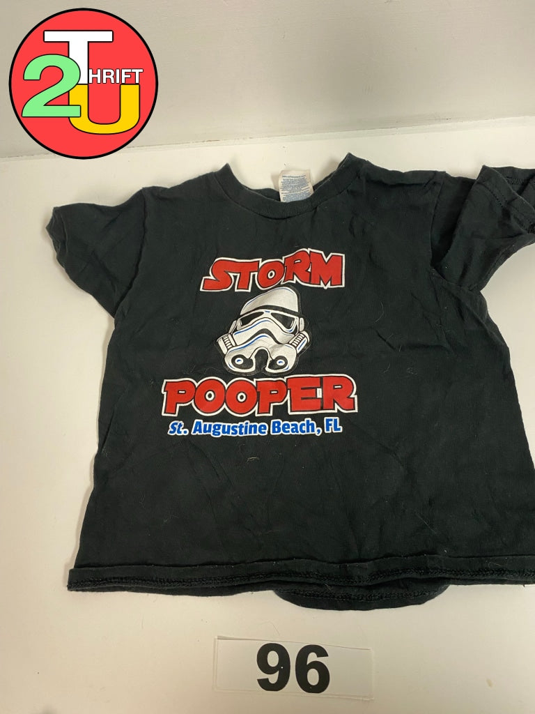 Boys 4T Black Shirt