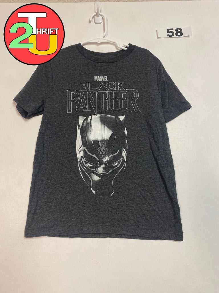 Boys M Black Panther Shirt
